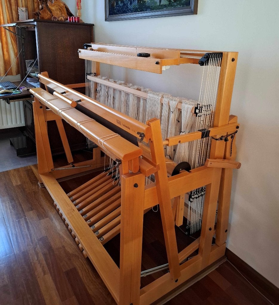 Louët weefgetouw, 8 schachten 130 cm, met toebehoren., Ophalen