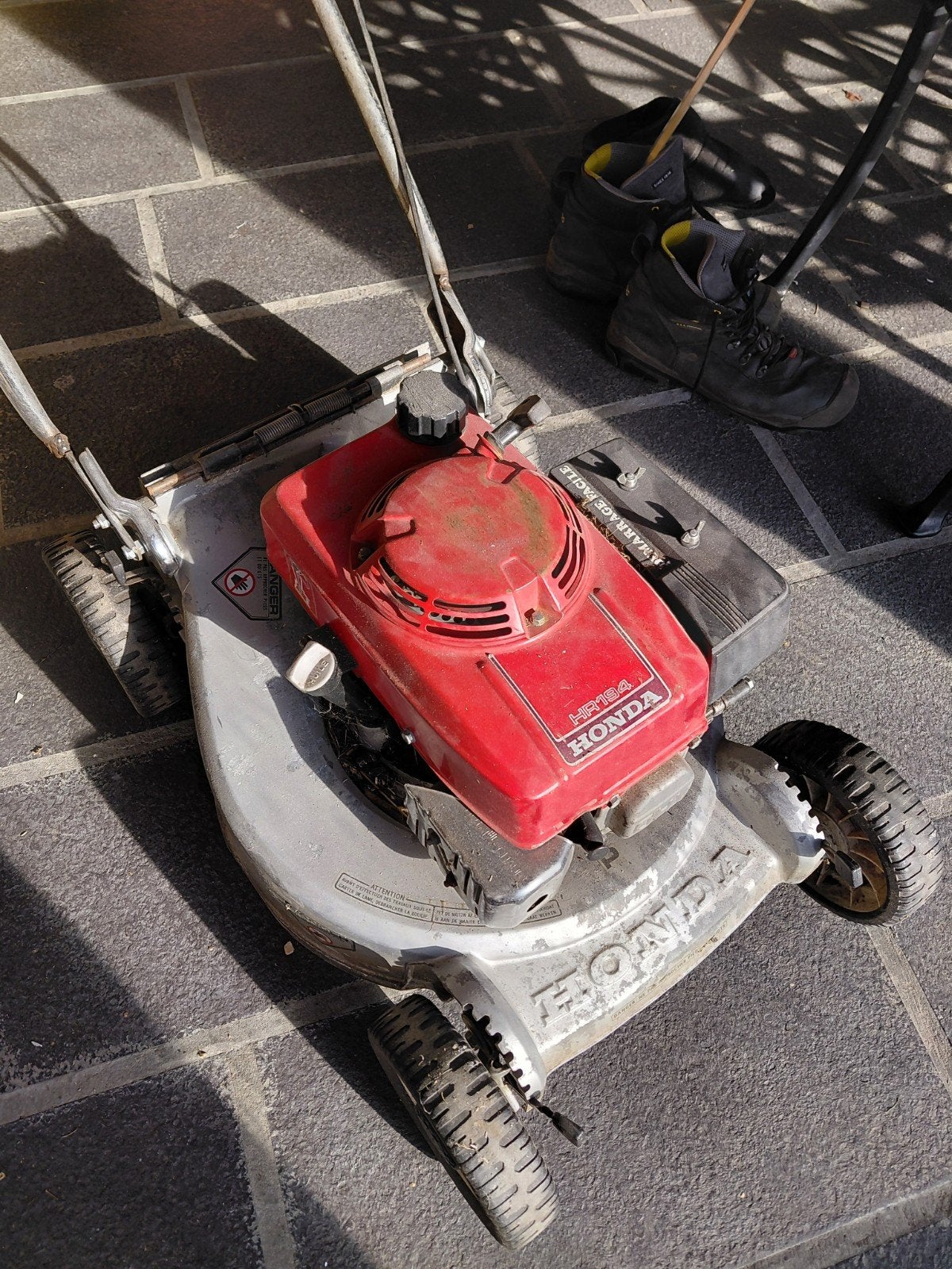 Honda grasmaaier - Perfect voor uw tuin!, Ophalen, Cirkelmaaier, Honda, Gebruikt