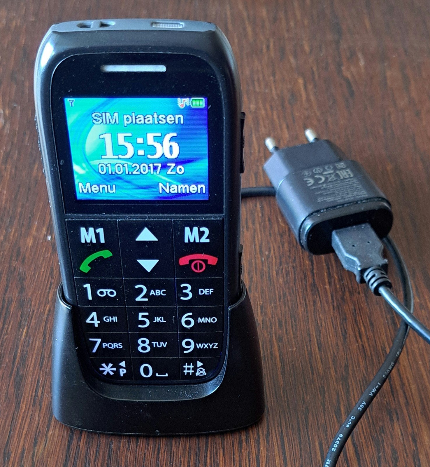 Senioren telefoon, Fysic FM-7500, Telecommunicatie, Vaste telefoons | Handsets en Draadloos, Ophalen of Verzenden, Gebruikt, 1 handset