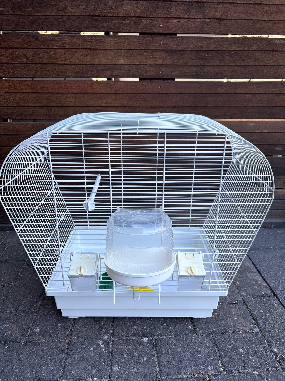 Vogelkooi parkiet, Ophalen, Gebruikt, Metaal, Vogelkooi