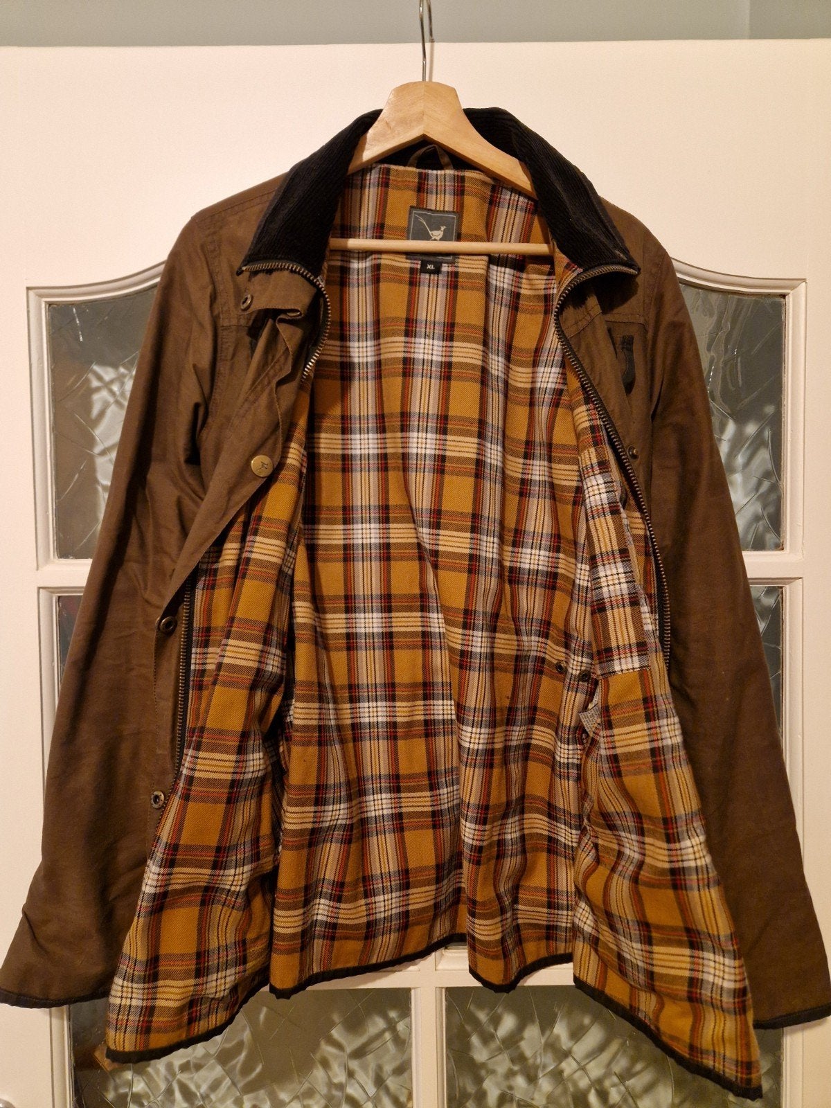 Mongo dames waxjas XL - Zo goed als nieuw, Bruin, Maat 42/44 (L), Zo goed als nieuw, Mongo