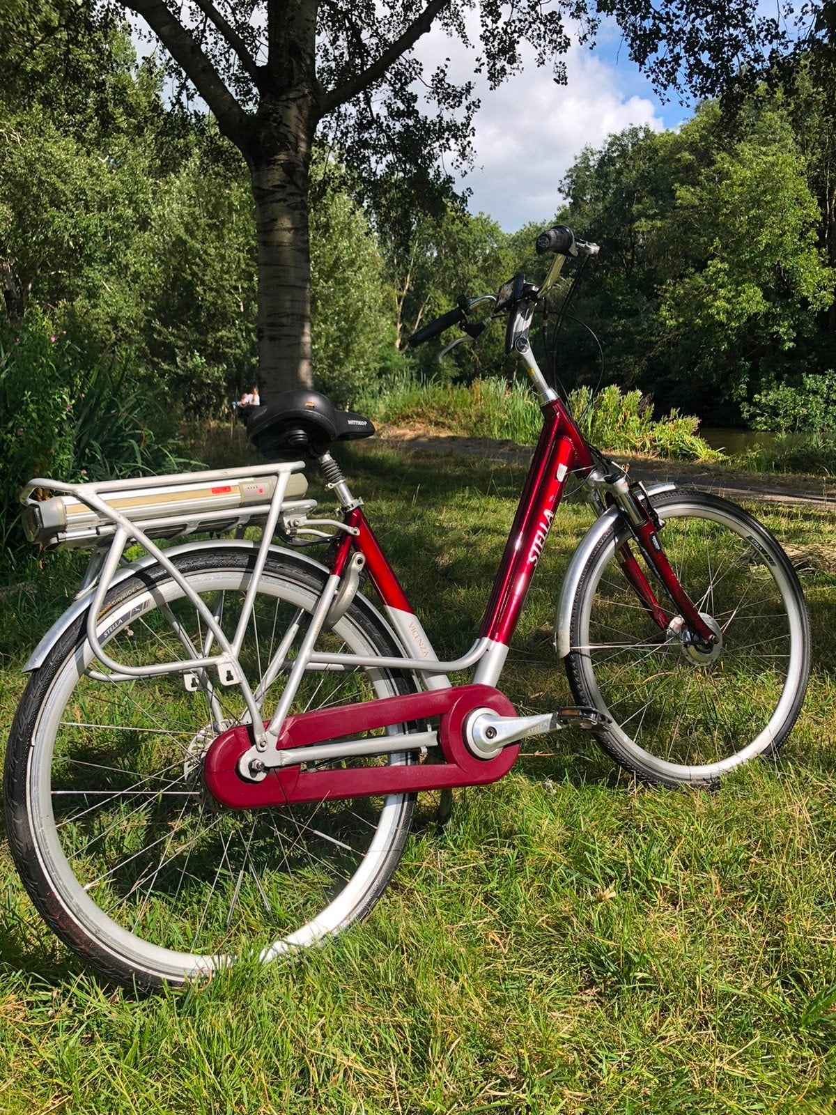 Mooi Elektrische fiets Stella Vicenza Elite Class, Zo goed als nieuw, 51 tot 55 cm, 50 km per accu of meer, Ophalen