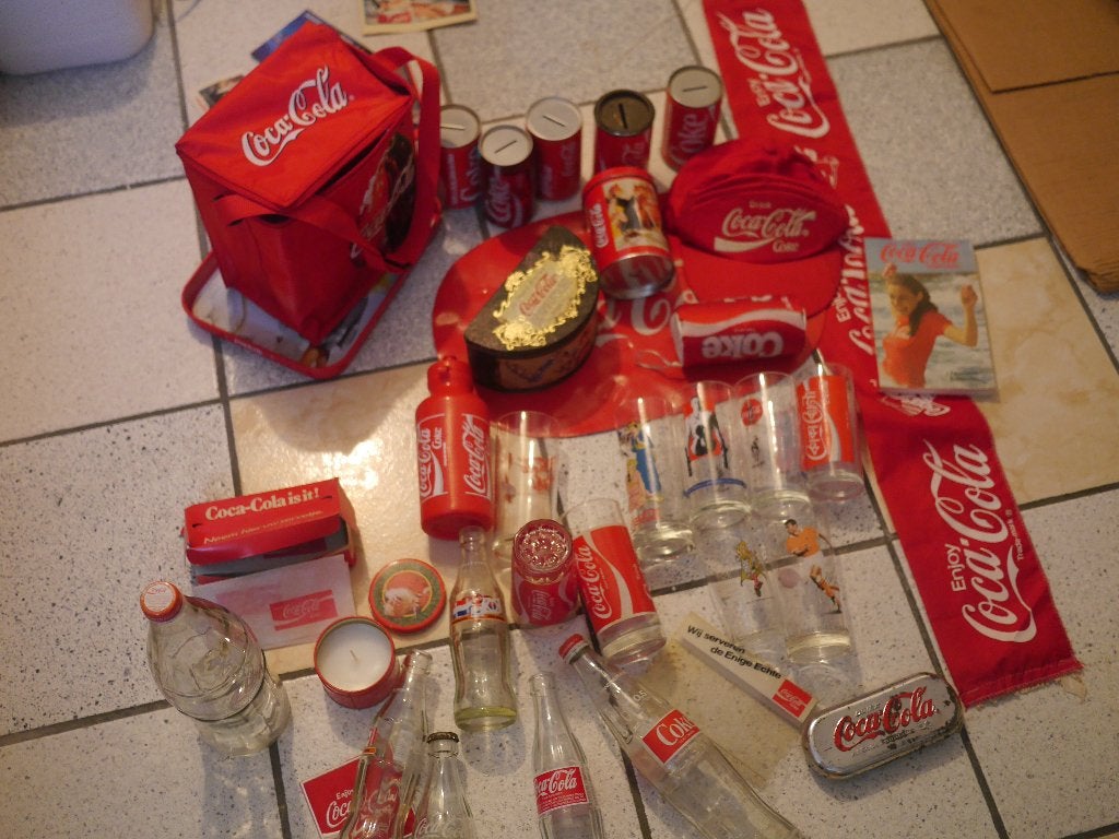 coca cola, oude verzamel objecten, Ophalen of Verzenden, Gebruikt, Overige typen
