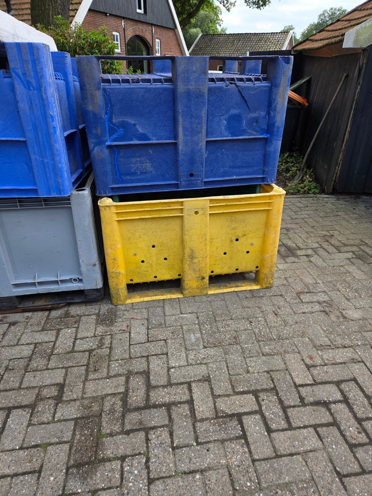Oud ijzer bak dolav palletbox, Ophalen of Verzenden