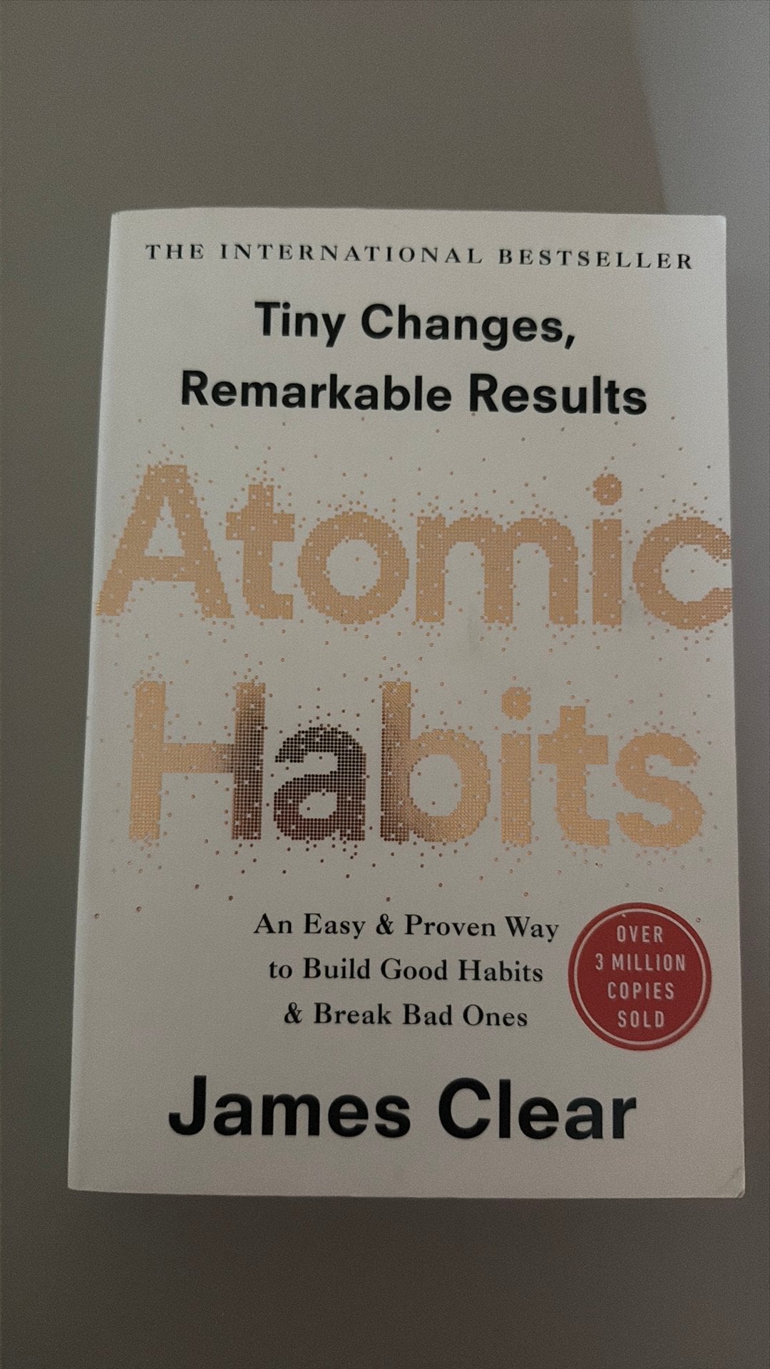 Atomic habits- James Clear, Boeken, Ophalen of Verzenden, Zo goed als nieuw, James Clear