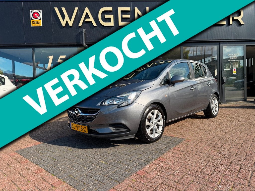 Opel Corsa 1.4 Online Edition AUT|Airco|Cruise|Carplay|GoedO, Auto's, 12 maanden, Gebruikt, 4 cilinders, Origineel Nederlands