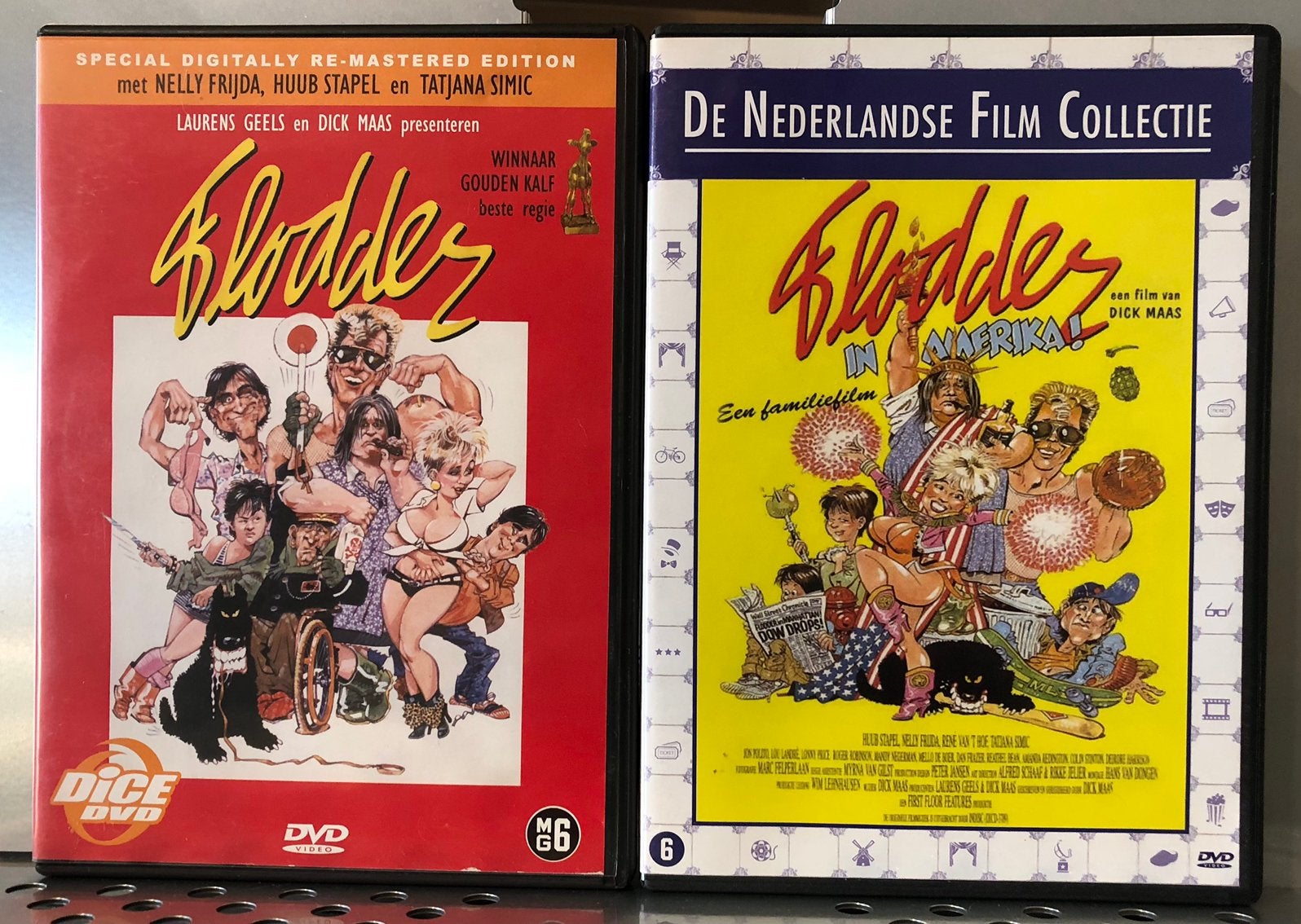[DVD] Flodder - 1 & 2, Alle leeftijden, Ophalen of Verzenden, Zo goed als nieuw