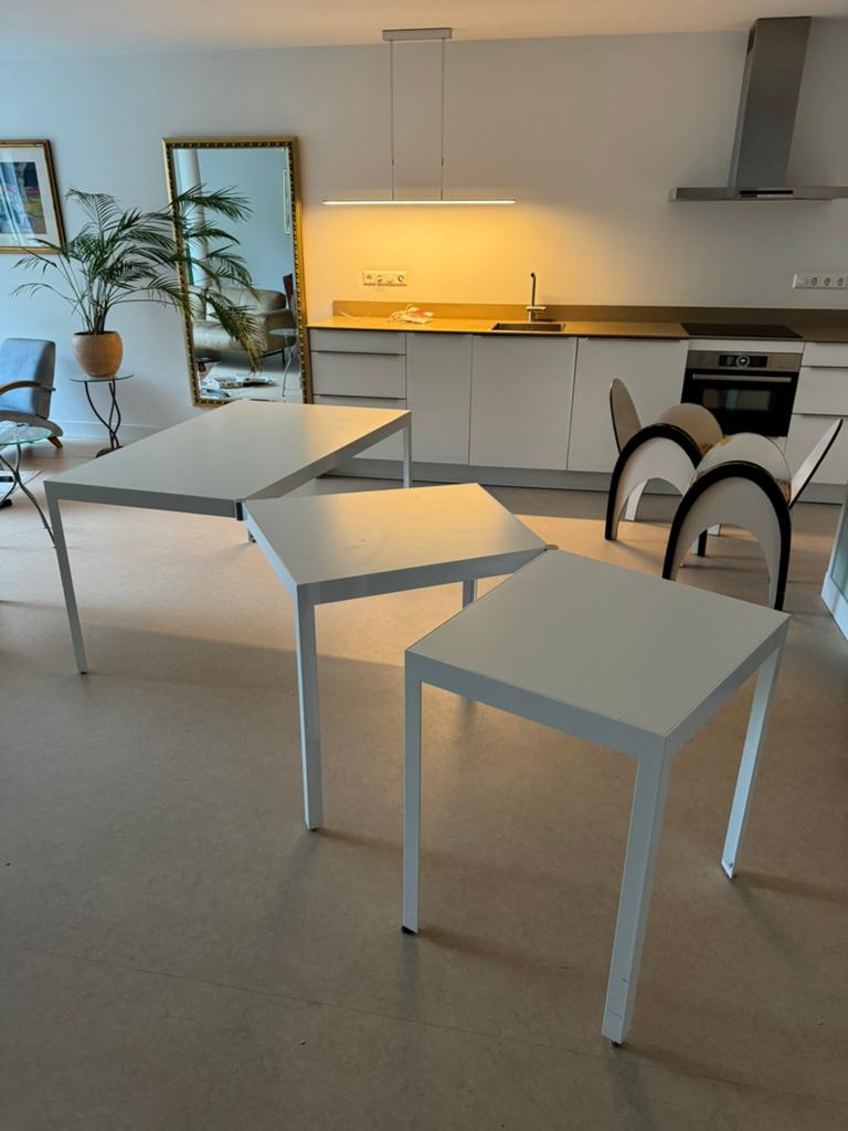 Moet nu weg! Padova eettafel, Huis en Inrichting, Tafels | Eettafels, Ophalen, 50 tot 100 cm, Zo goed als nieuw, Rechthoekig