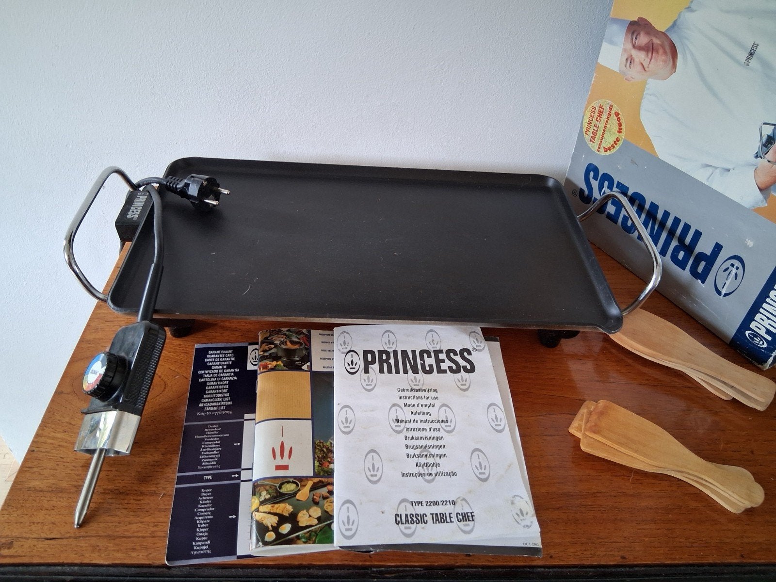 Princess grillplaat  Classic Table Chef 2200/2210. 25 euro, Ophalen of Verzenden, 4 t/m 7 personen