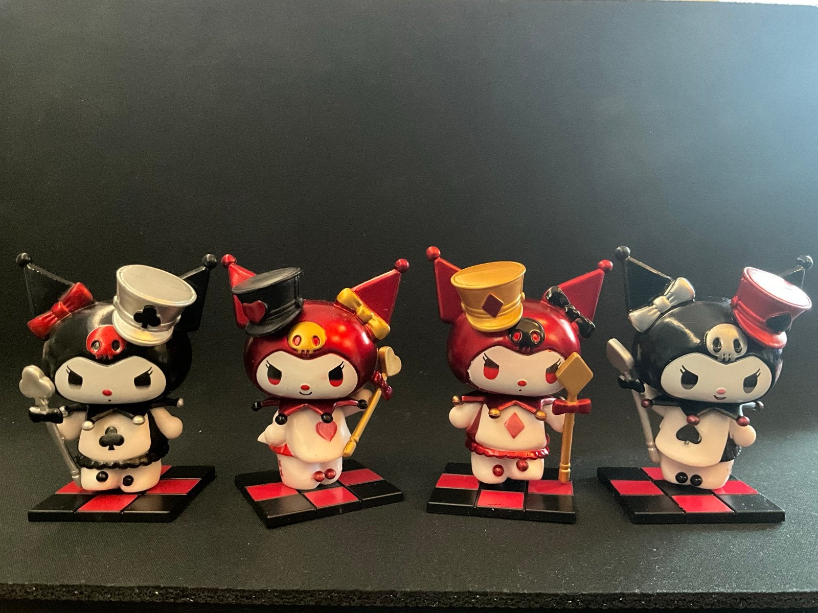 Kuromi Figuren Set - Schaken/Kaartthema, Ophalen of Verzenden, Zo goed als nieuw