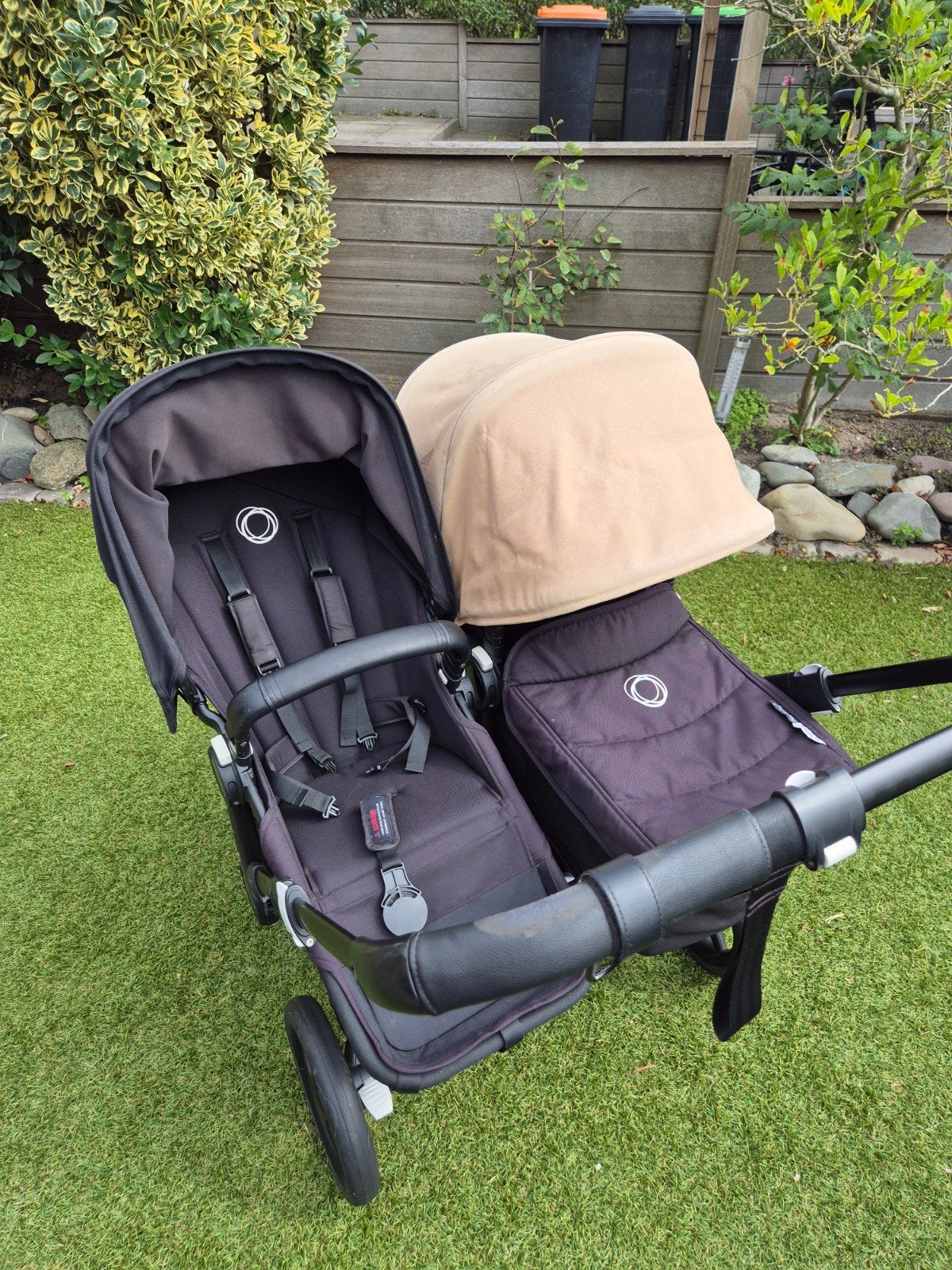 Bugaboo Donkey 3 Duo kinderwagen met accessoires, Gebruikt, Ophalen, Kinderwagen, Duowagen