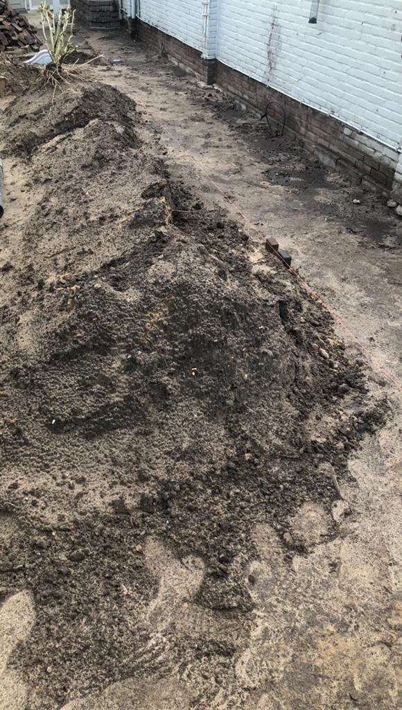Zwarte grond, Tuin en Terras, Ophalen, Gebruikt, Overige typen
