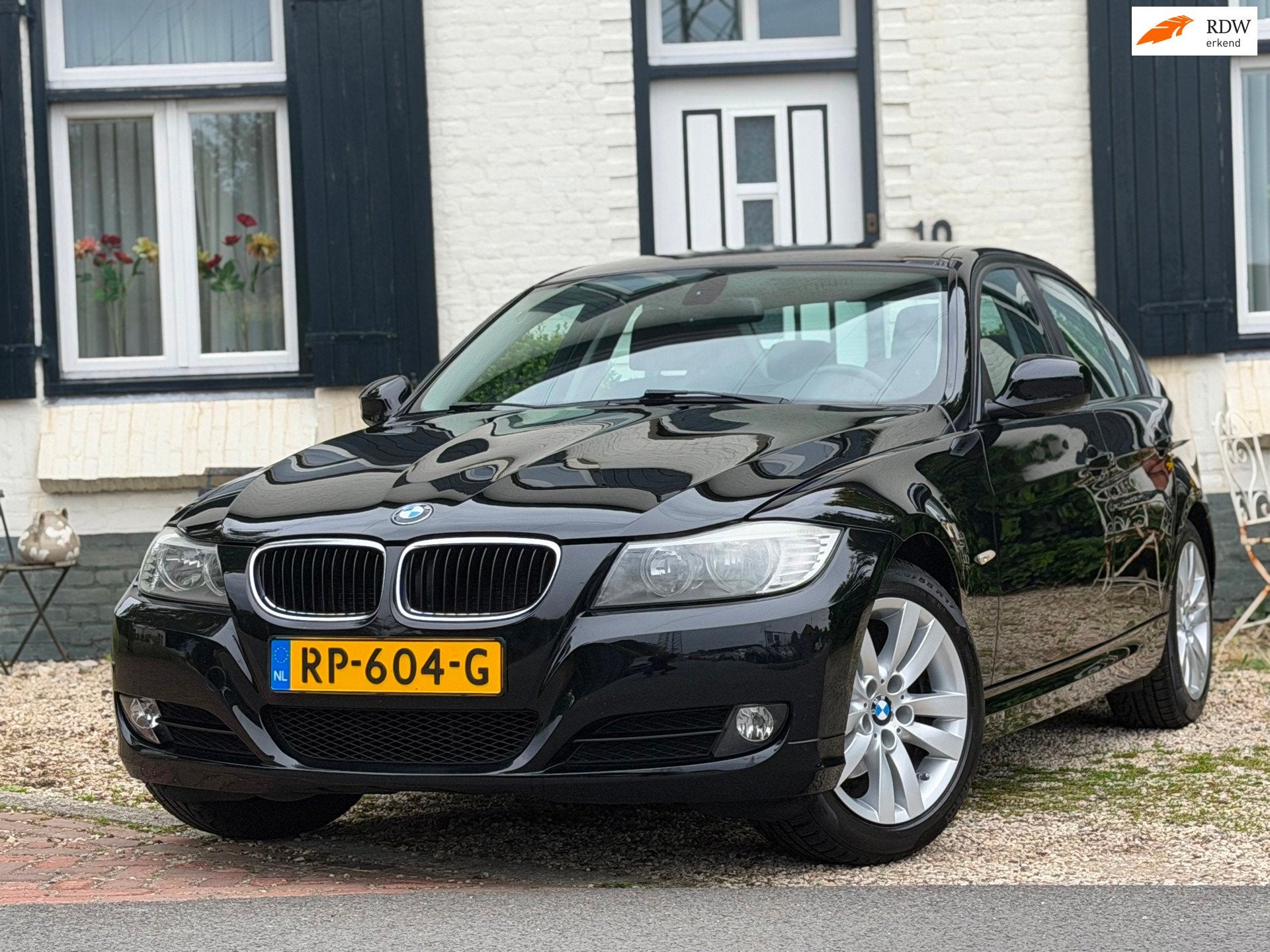 BMW 3-serie 318i|Automaat|Perfect onderhouden|Trekhaak|, Auto's, Automaat, Euro 5, Zwart, Zwart