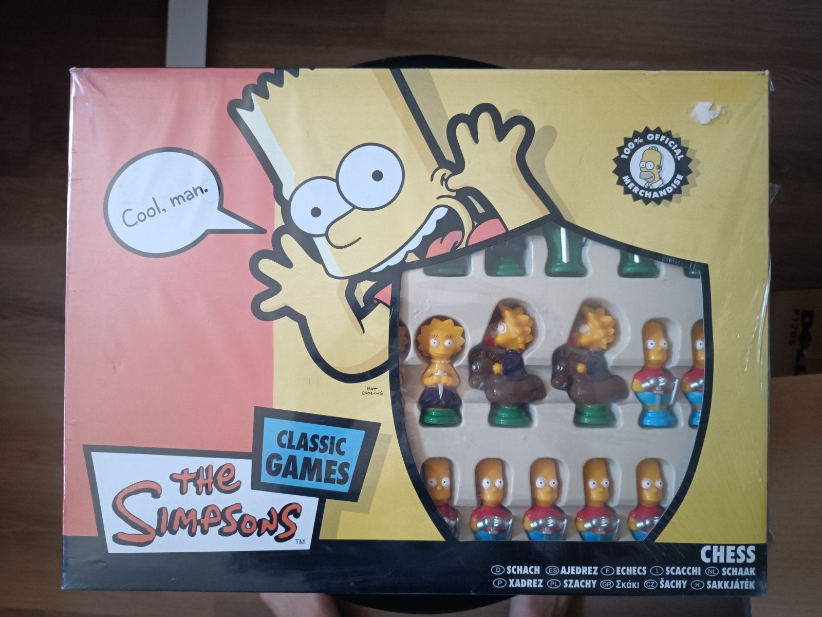 The Simpsons Schaakspel 2008 - Nieuw in Verpakking, Een of twee spelers, Ophalen of Verzenden, Nieuw, 20th Century Fox