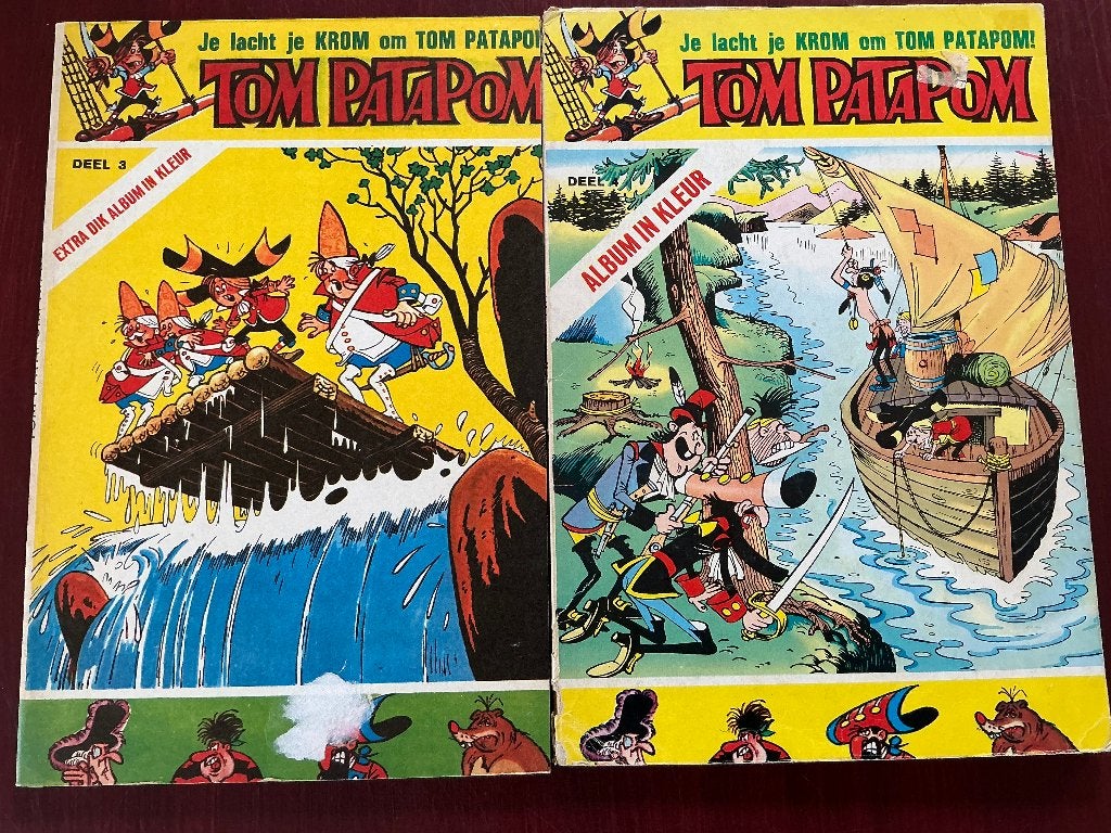 Tom Patapom, Meerdere stripboeken, Ophalen of Verzenden, Gelezen
