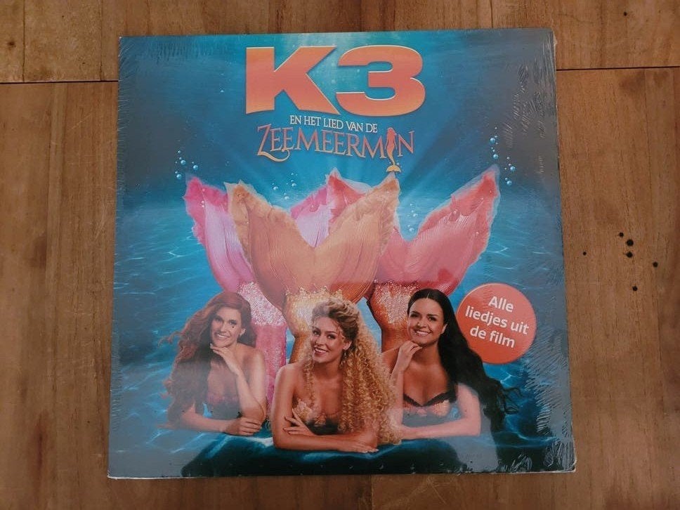 ✅️K3 en het Lied van de Zeemeermin - Oranje Vinyl LP, LP, Ophalen of Verzenden, 12 inch, Colored vinyl