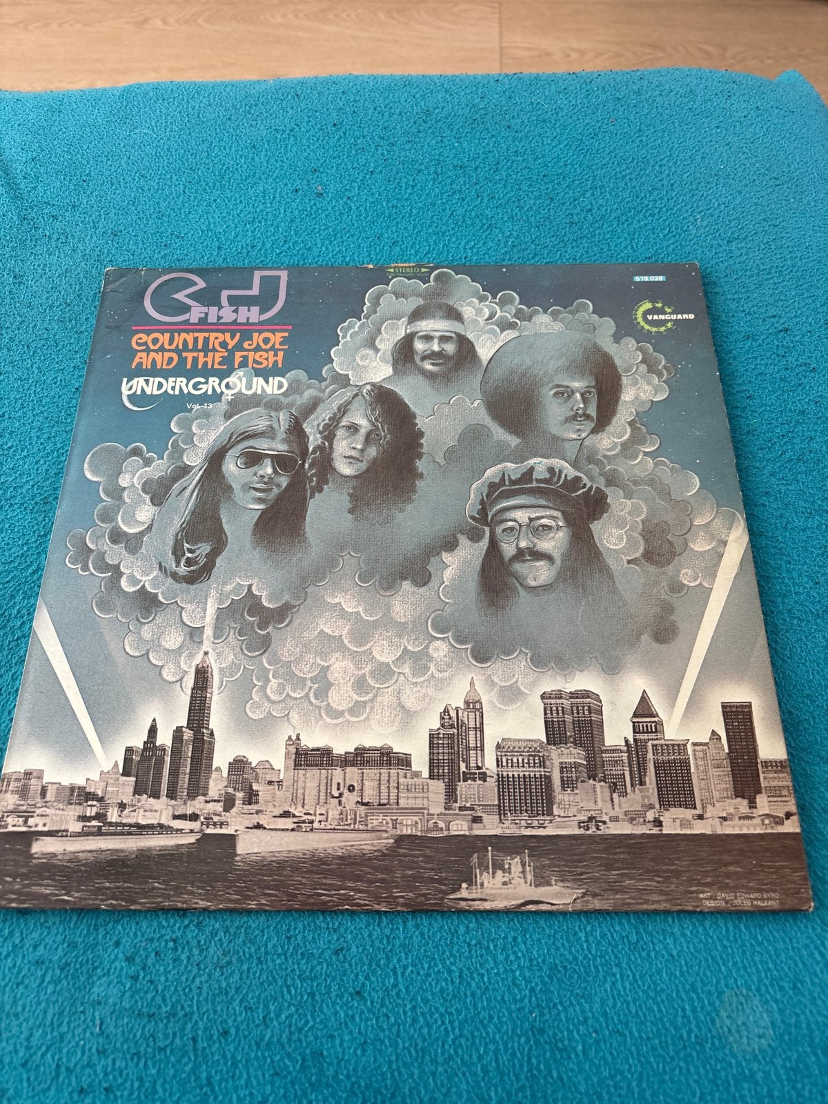 Country Joe and the Fish - Underground (LP), LP, Rock, Gebruikt, Ophalen of Verzenden