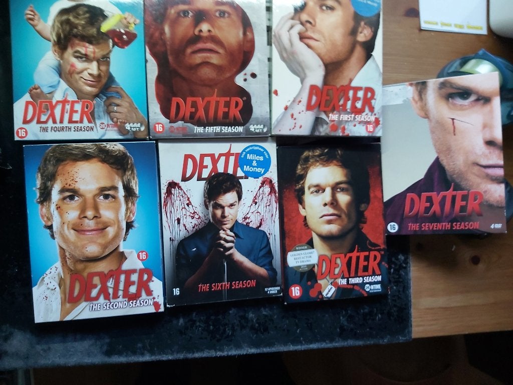 dexter 1 t/m. 7, Cd's en Dvd's, Nederlands, Ophalen of Verzenden, Seizoen 1, Gebruikt