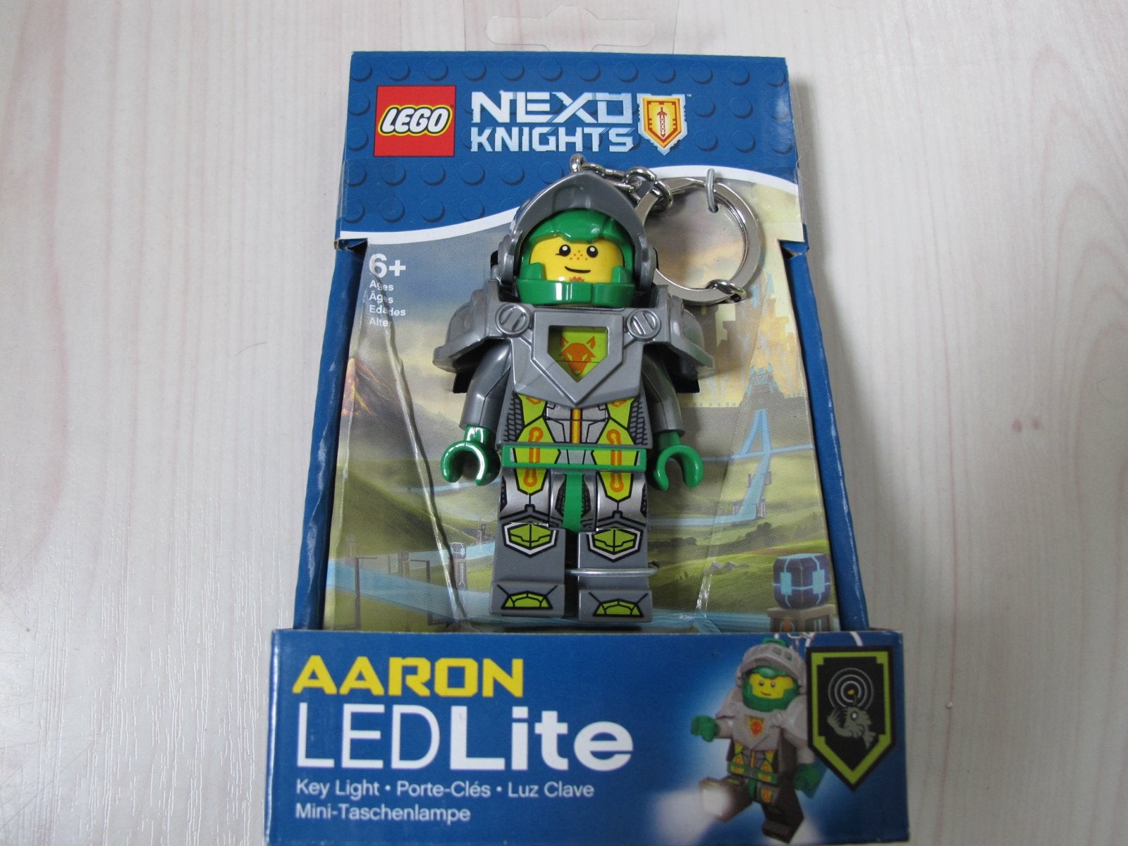 LEGO Nexo Knights Aaron LEDLite Sleutelhanger *nieuw*, Ophalen of Verzenden, Nieuw, Knuffel of Figuurtje