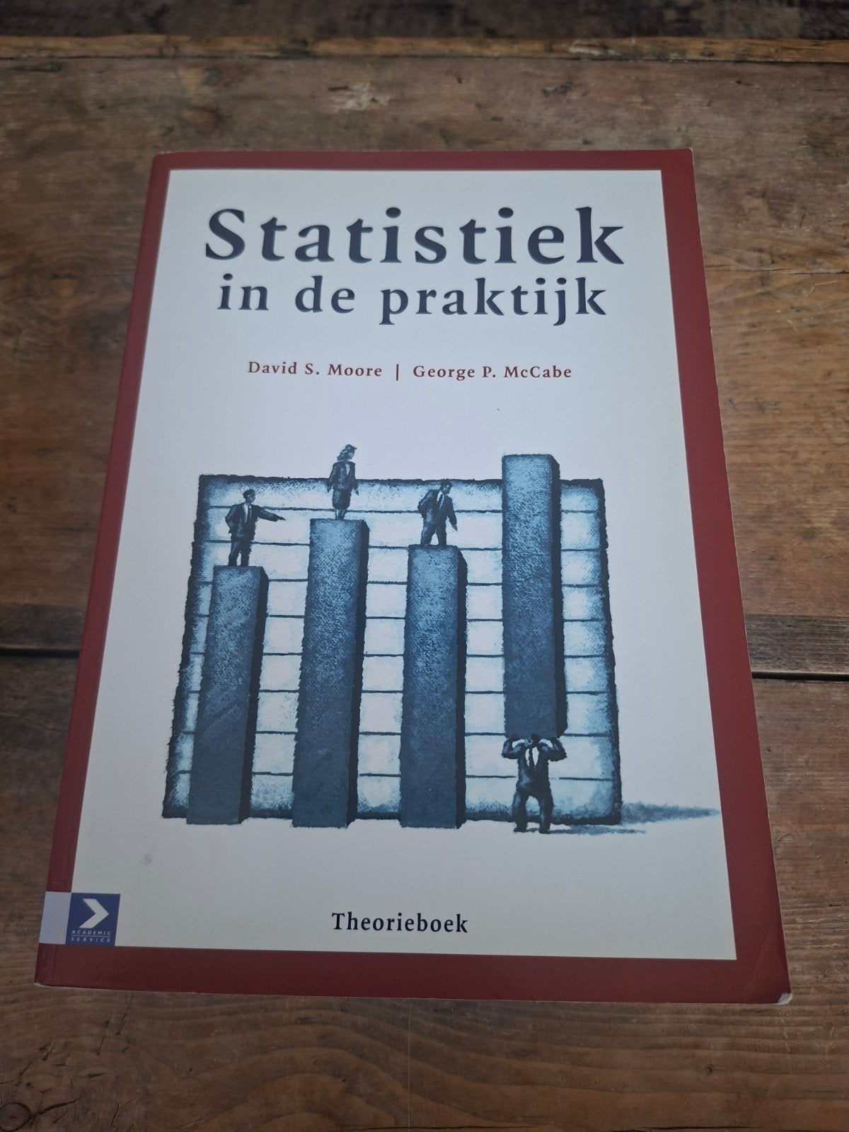 Statistiek in de praktijk - Theorieboek, Boeken, Zo goed als nieuw, David S. Moore, George P. McCabe, Beta, HBO