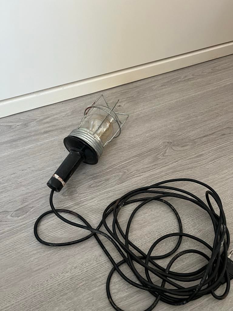 Looplamp met snoer - Handige werkplaatsverlichting, Ophalen of Verzenden, Gebruikt