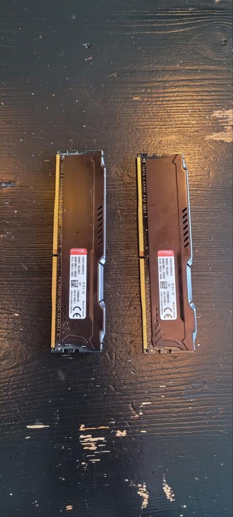 HyperX FURY DDR4 RAM 2x8GB, Computers en Software, RAM geheugen, Ophalen of Verzenden