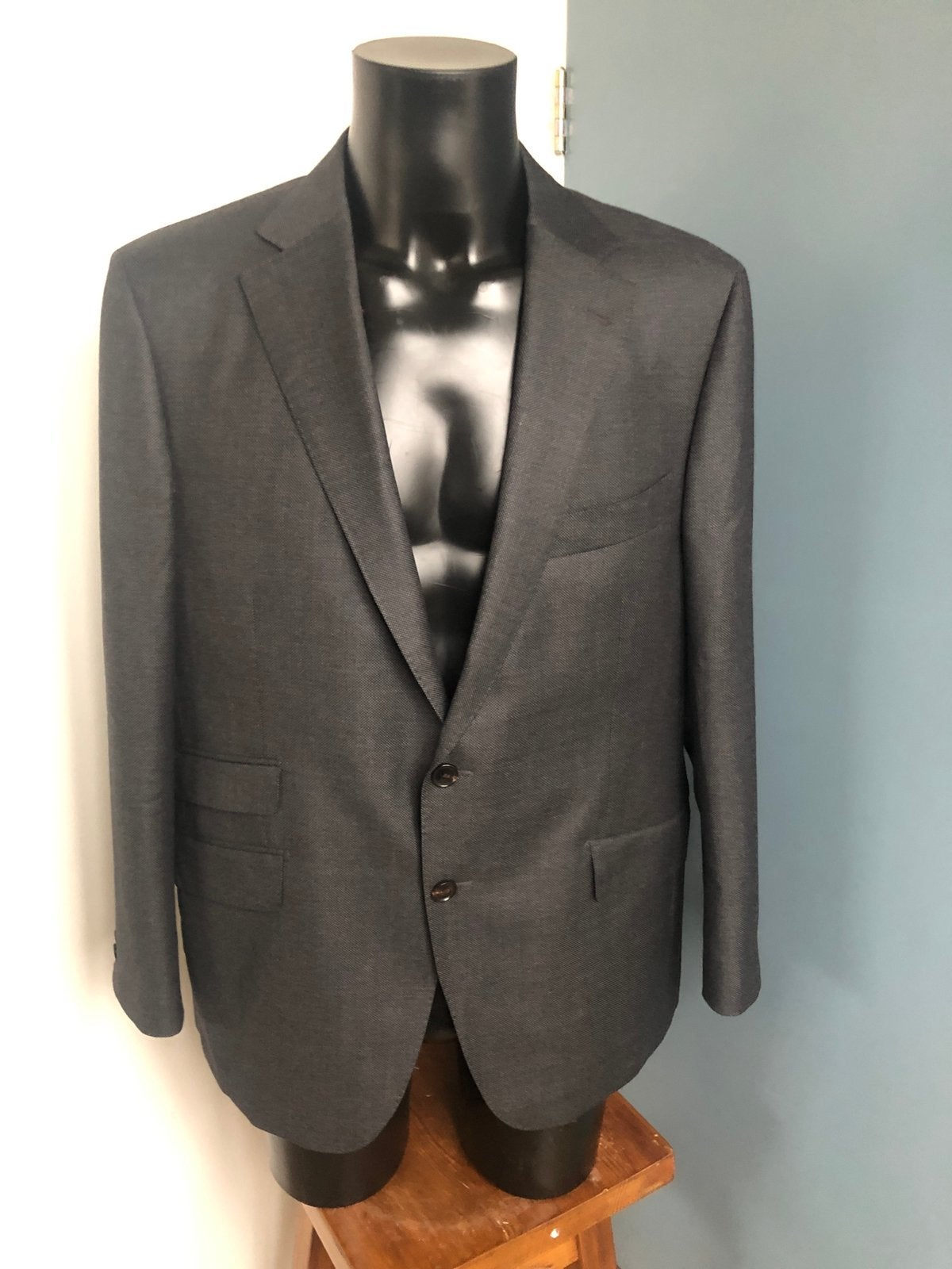 Suitsupply antraciet blazer vitale barberis canonico sienna, Kleding | Heren, Kostuums en Colberts, Maat 52/54 (L), Ophalen of Verzenden
