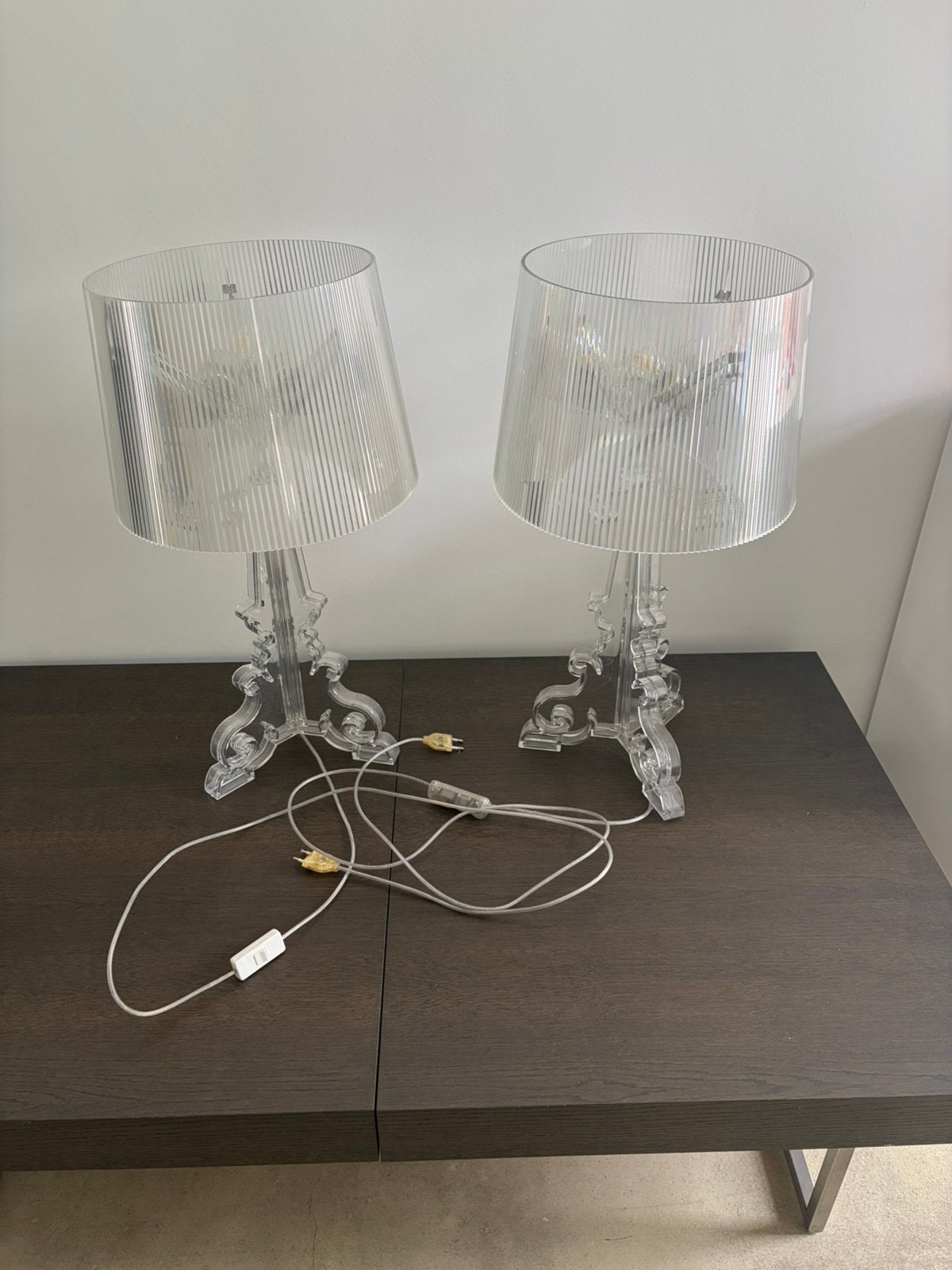 Kartell Bourgie 2 stuks, Huis en Inrichting, Ophalen of Verzenden, Gebruikt, Dimbaar