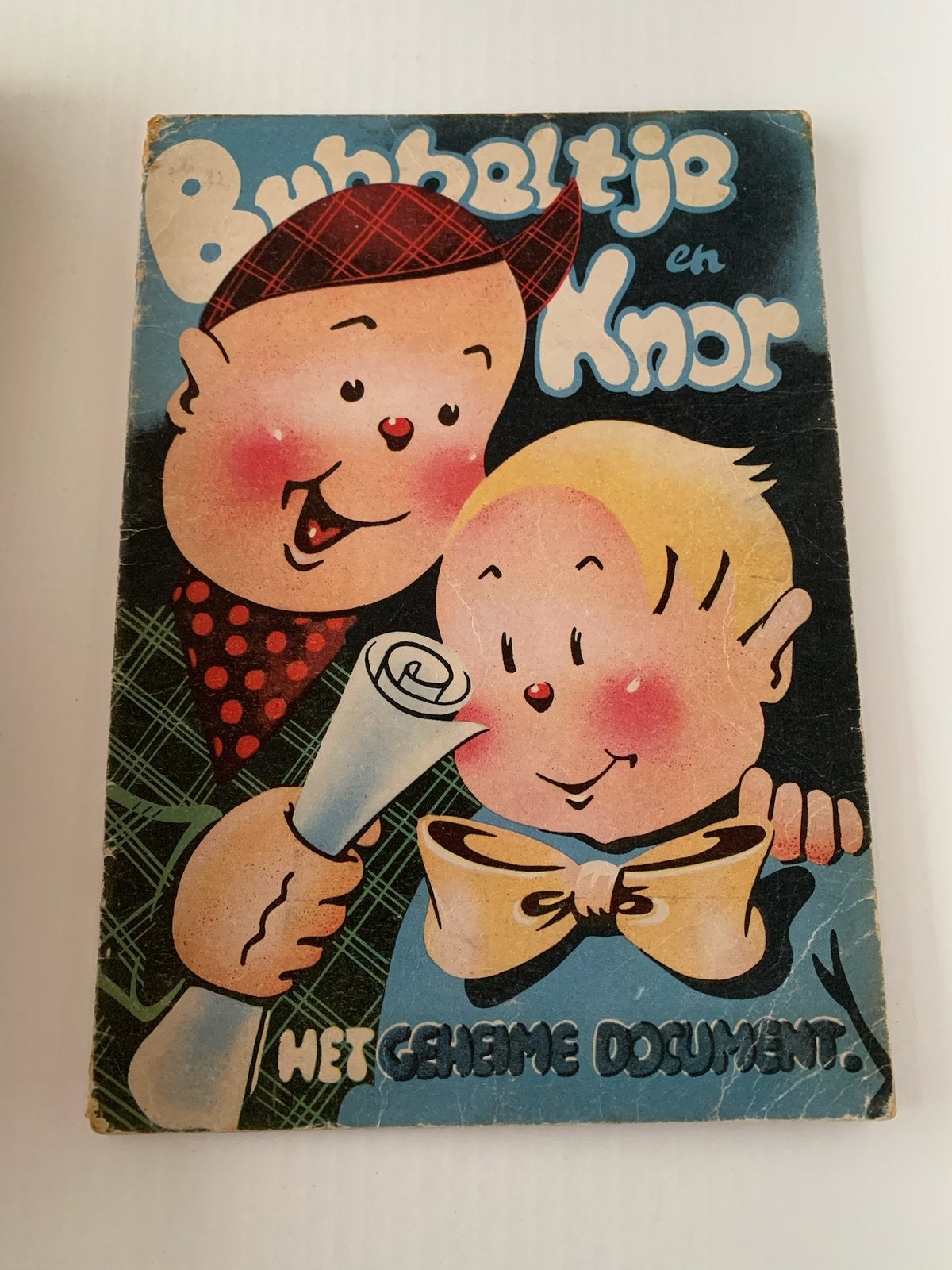 Bubbeltje en Knor het Geheime Document (Duitse Collaboratie), Ophalen of Verzenden, Overige soorten, Nederland, Boek of Tijdschrift
