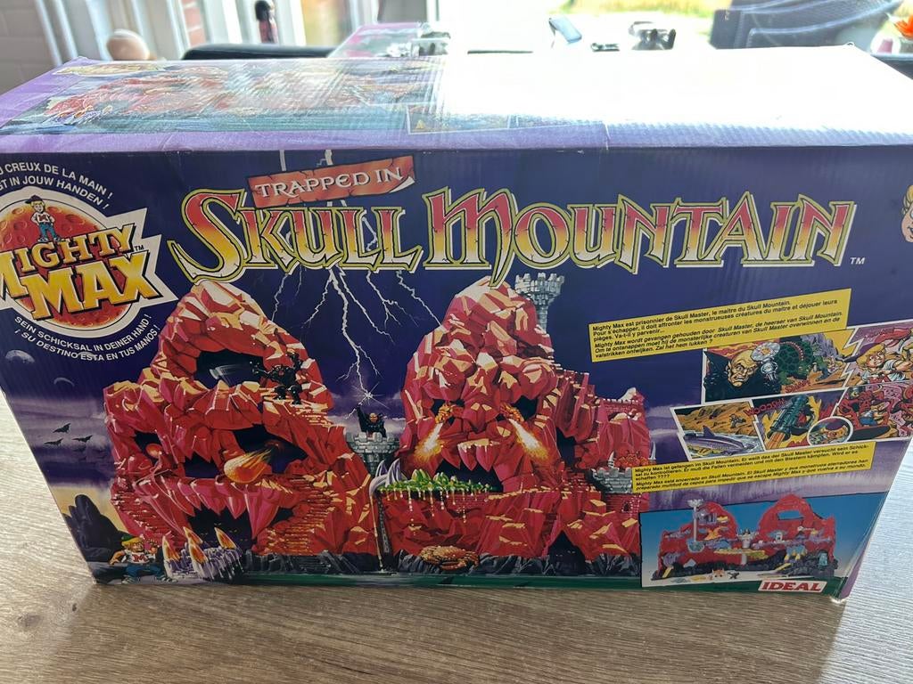 Mighty Max Skull Mountain Mib compleet, Ophalen of Verzenden, Zo goed als nieuw