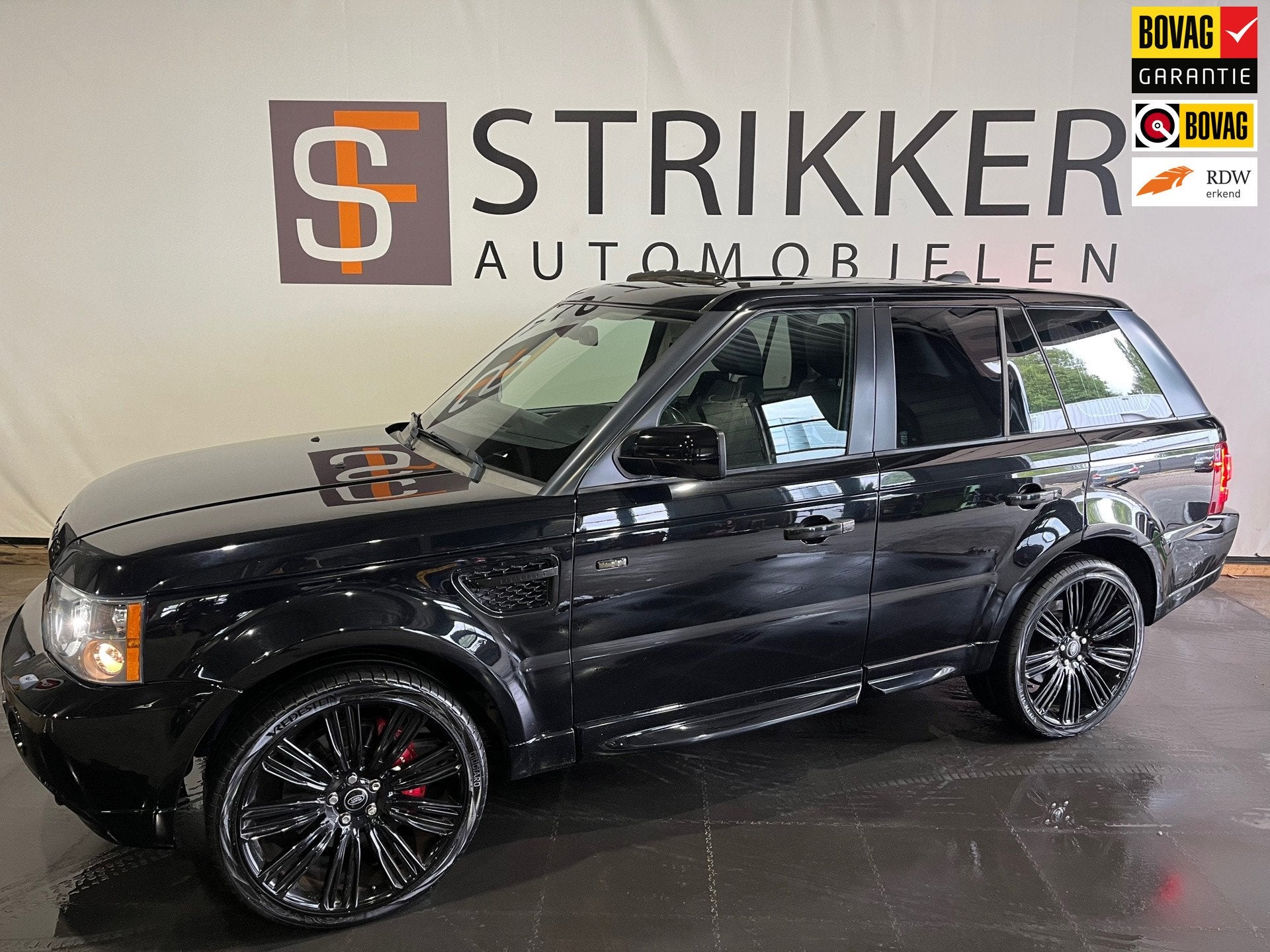 Land Rover Range Rover Sport 4.2 V8 Supercharged, Auto's, 4197 cc, Gebruikt, 390 pk, Zwart