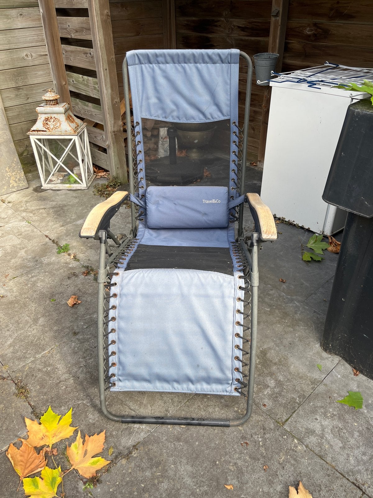Comfortabele campingstoel - Travel&Co, Ophalen, Gebruikt, Campingstoel
