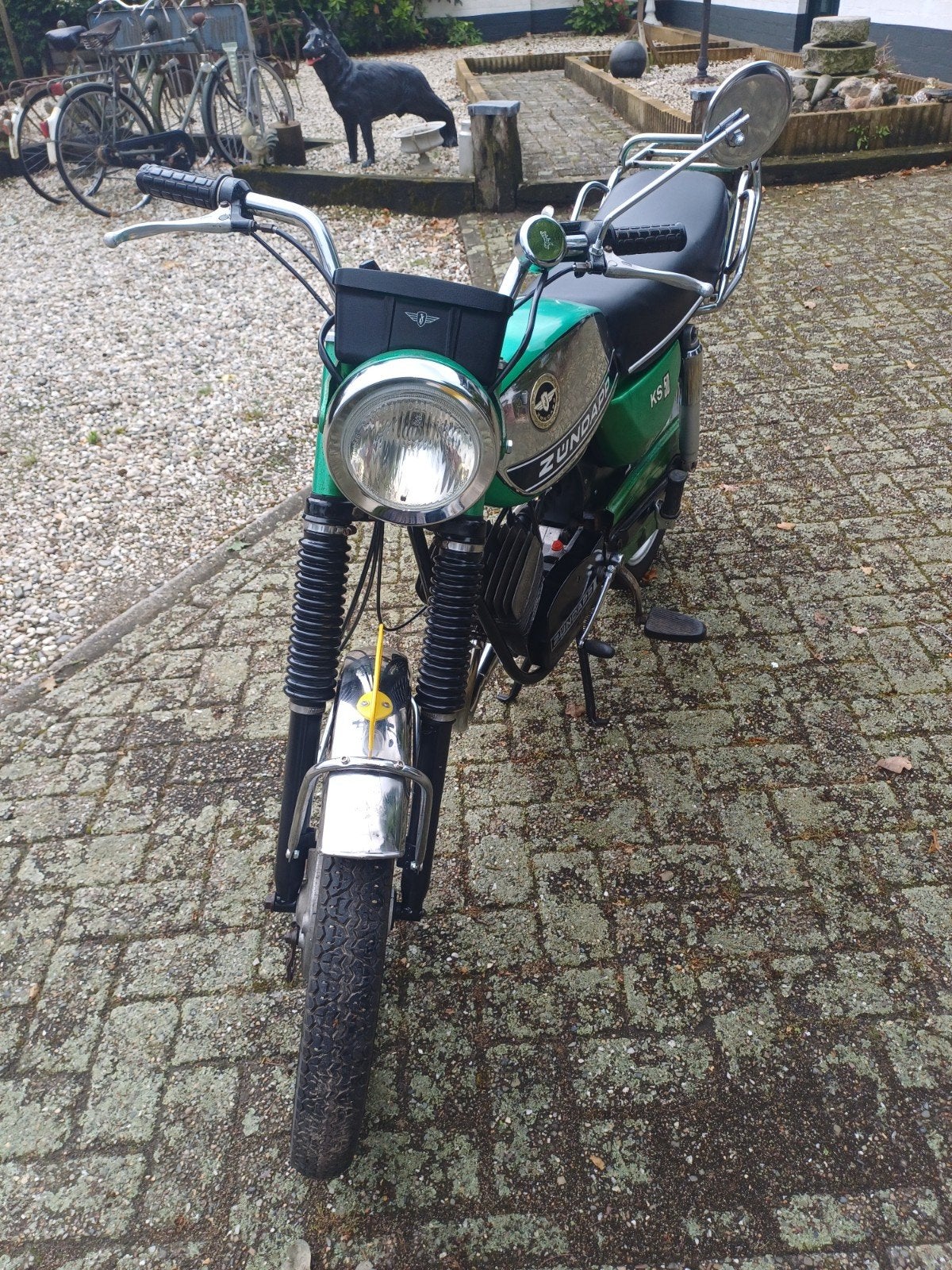 Zundapp 529 met kenteken, Fietsen en Brommers, Brommers | Zundapp, Ophalen, Gebruikt, 4 versnellingen, 49 cc