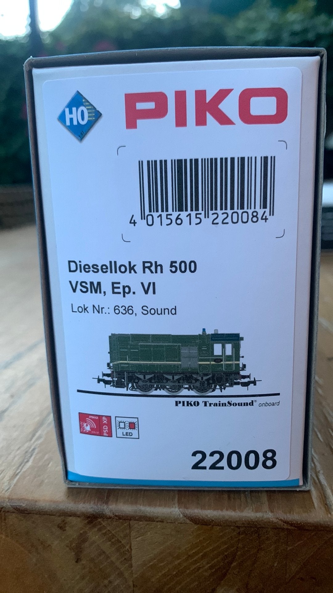 Piko HO 22008 ns 636 VSM, Hobby en Vrije tijd, Nieuw, NS, Gelijkstroom, Locomotief
