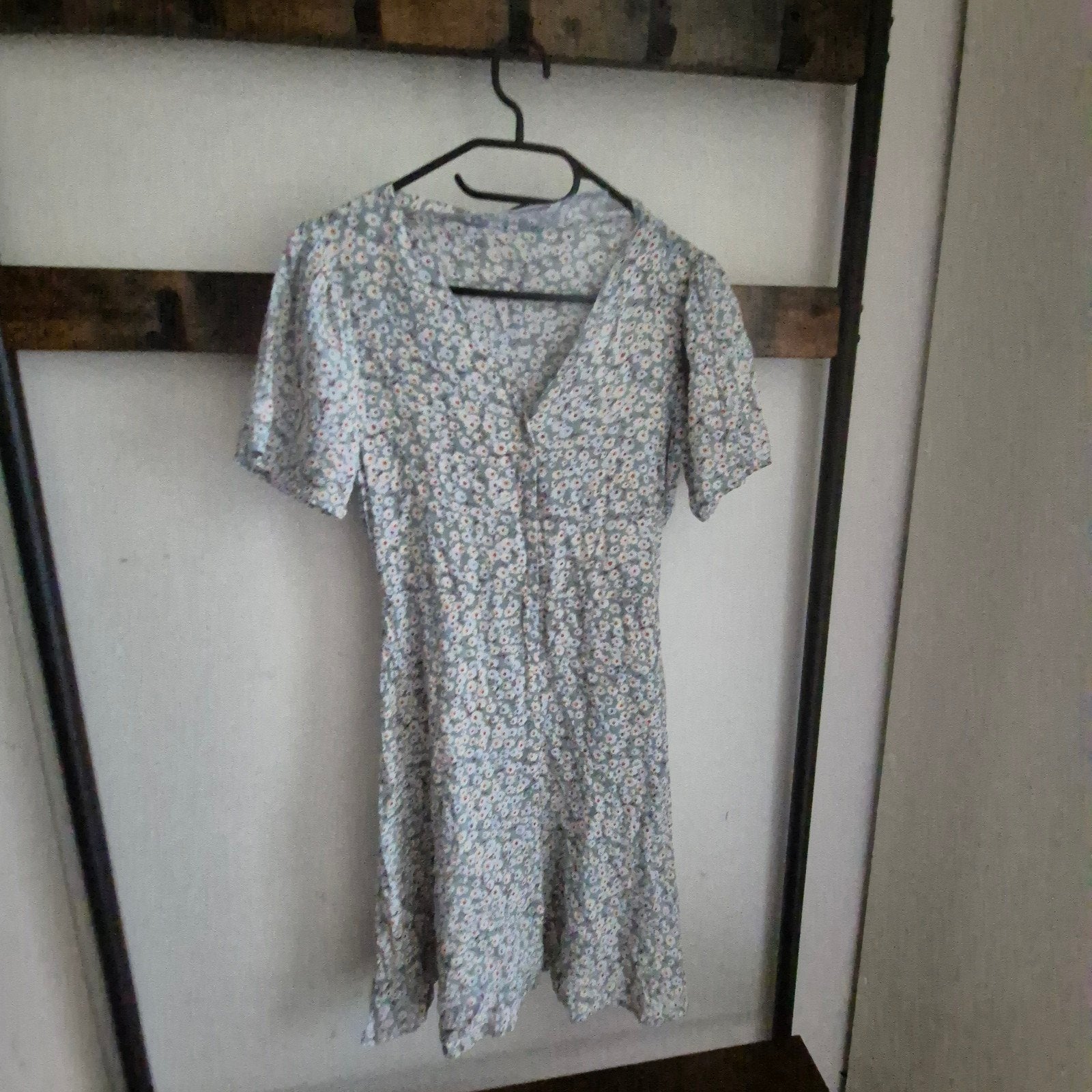 Zomerse jurk met bloemenprint - Maat XS, Meerkleurig, Pigalle, Ophalen of Verzenden, Zo goed als nieuw
