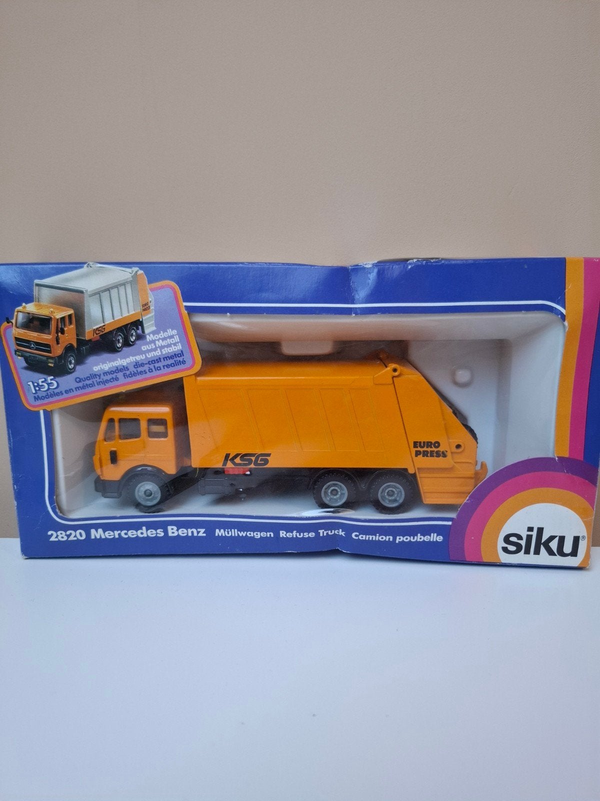 Siku 2820 Mercedes Benz Vuilniswagen - Nieuw in doos, Ophalen of Verzenden, Nieuw