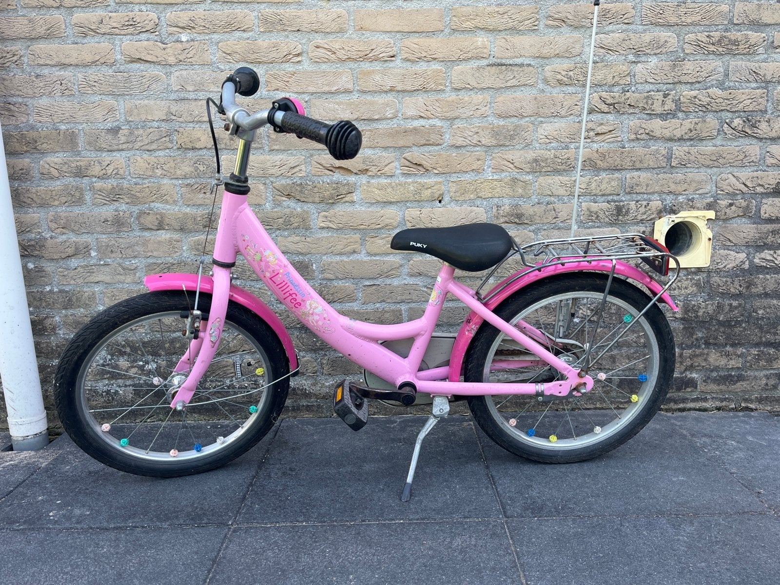 Puky kinderfiets 18 inch - trapper loopt vast, Fietsen en Brommers, Fietsen | Kinderfietsjes, Ophalen, Gebruikt, 16 tot 20 inch