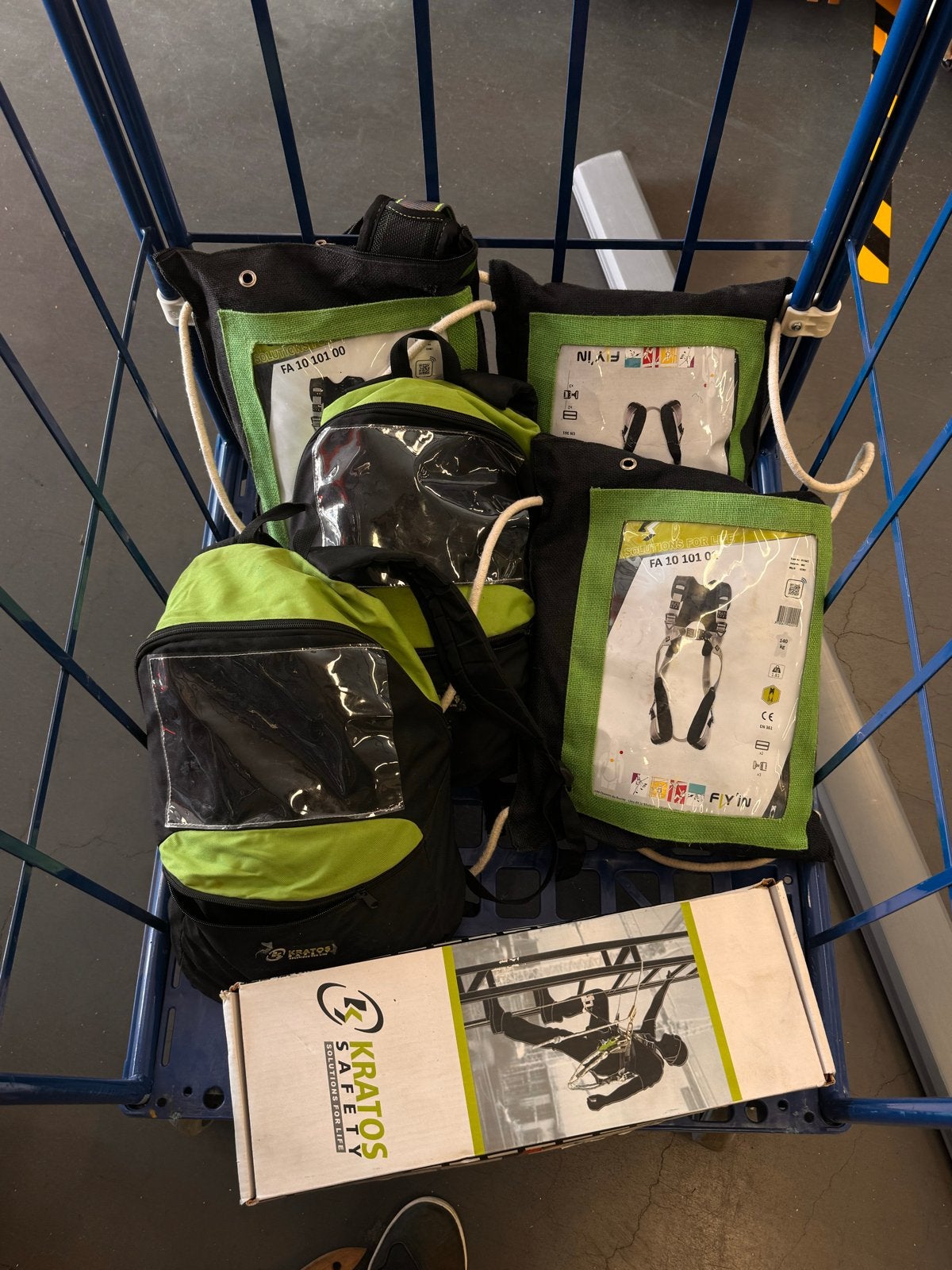 Kratos Safety Valbeveiliging Harnassen en Rugzakken, Ophalen of Verzenden, Zo goed als nieuw