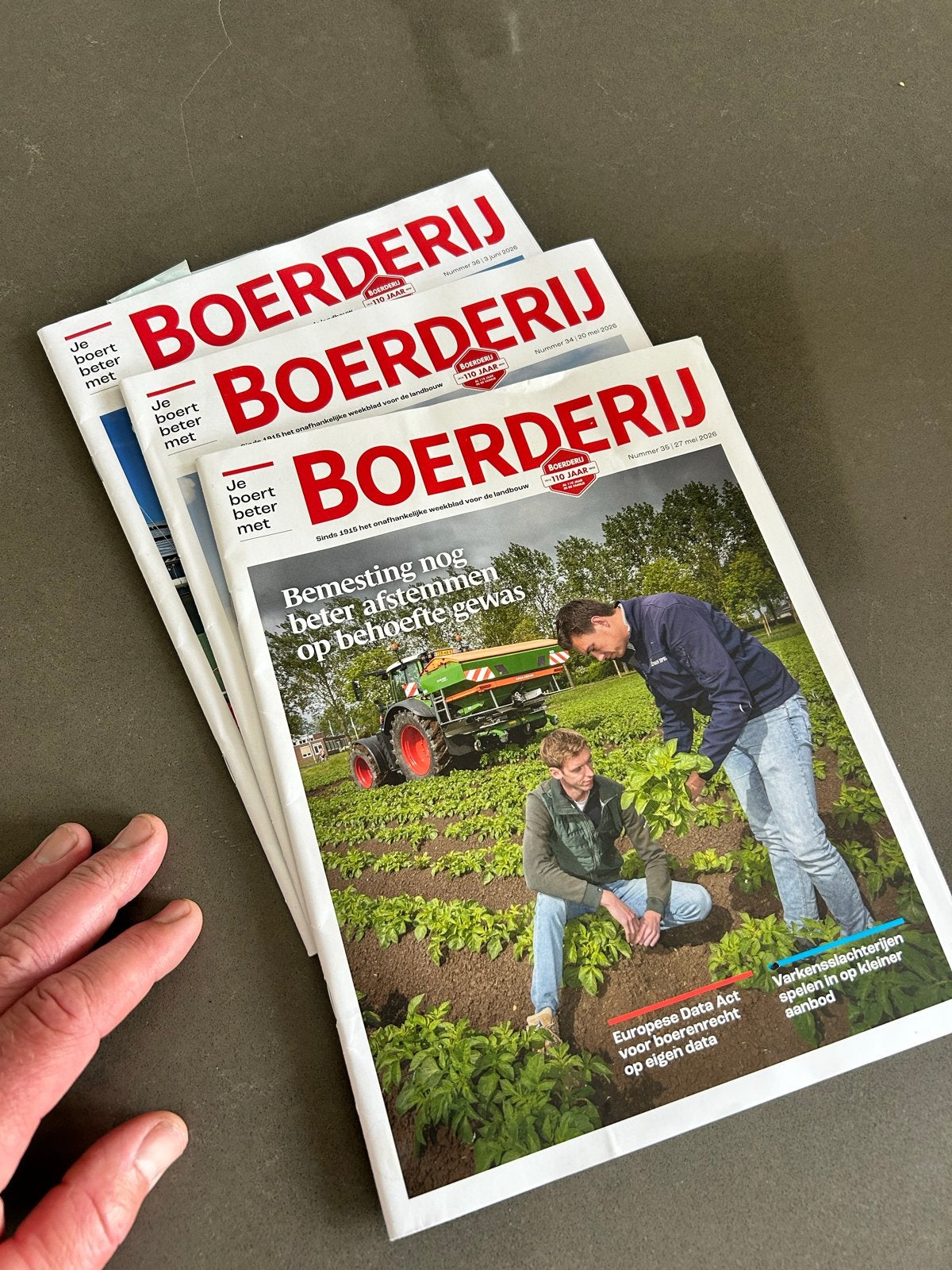Vakblad Boerderij - Een doosje vol, Ophalen, Zo goed als nieuw, Overige typen