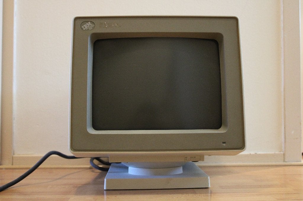 IBM 8503 PS/2 monochrome monitor, Ophalen, IBM