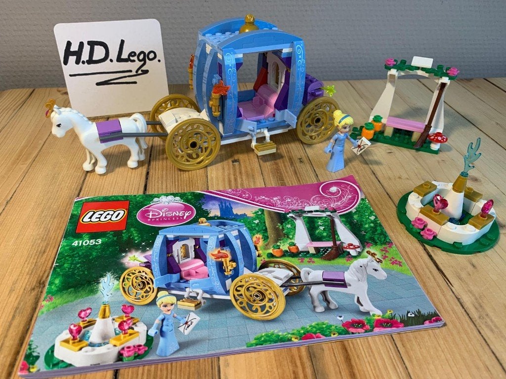 Lego 41053 Disney Princess Cinderella's Dream Carriage, Gebruikt, Lego, Ophalen of Verzenden, Disney