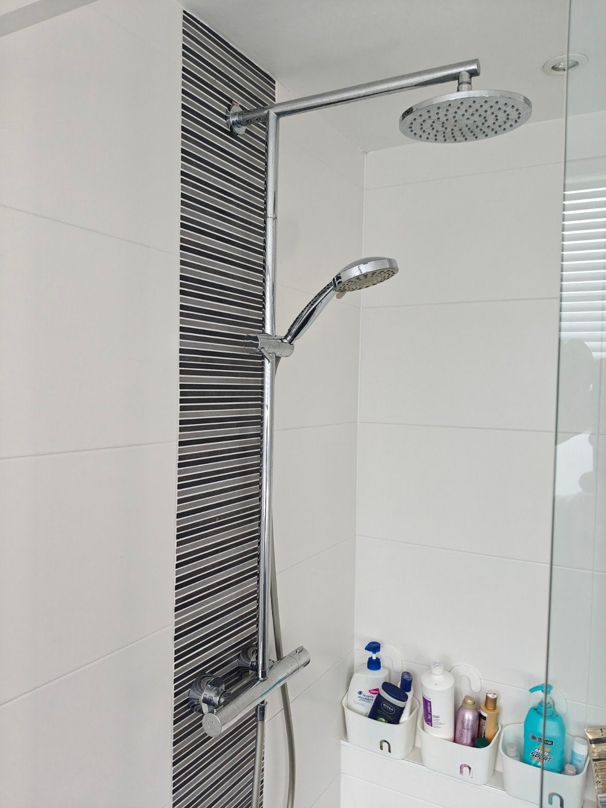BEN stortdouche combi met mengkraan, Ophalen, Gebruikt, Chroom, Douche