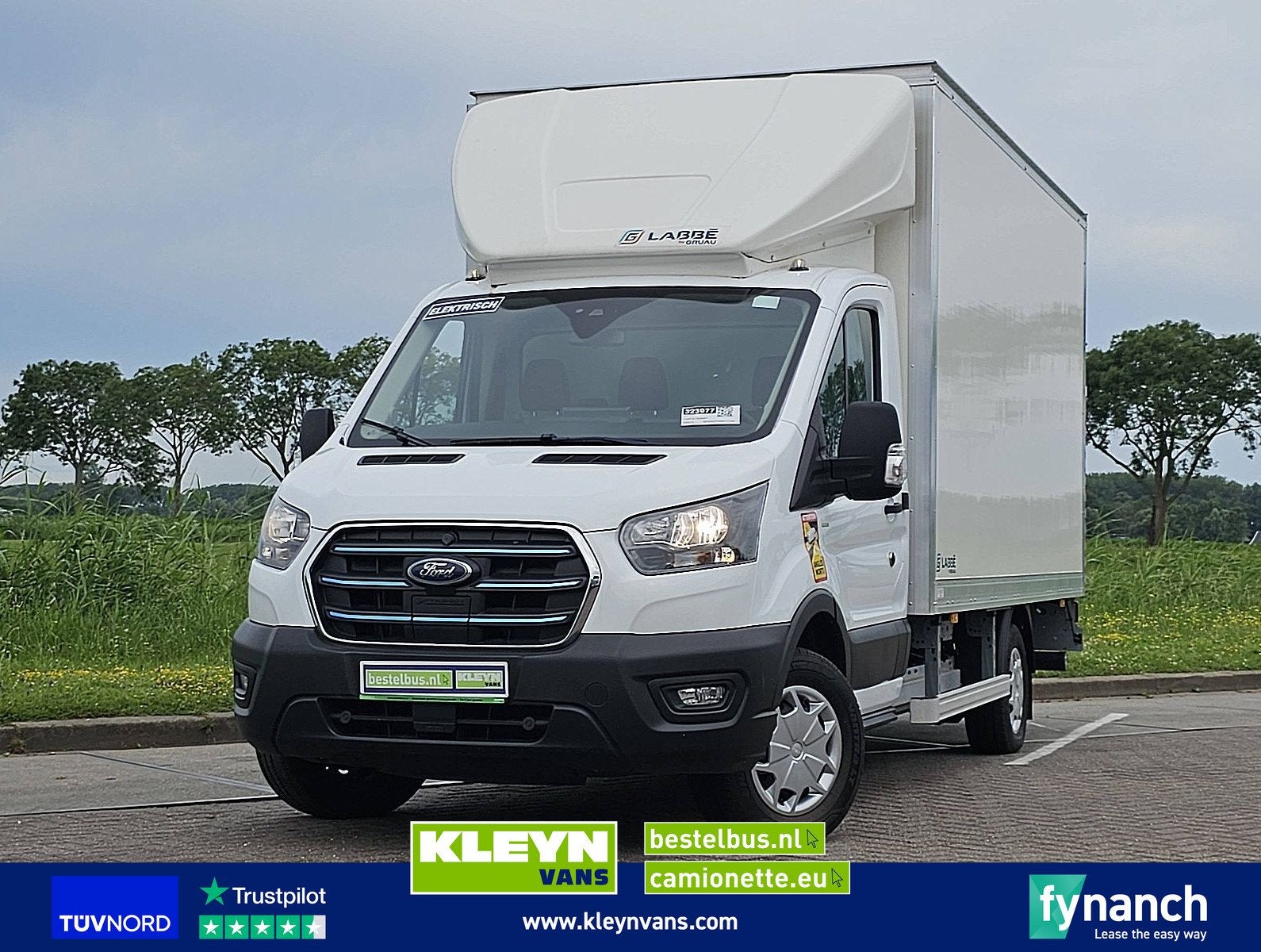 FORD E-TRANSIT bakwagen laadklep!, Automaat, Gebruikt, Wit, Ford
