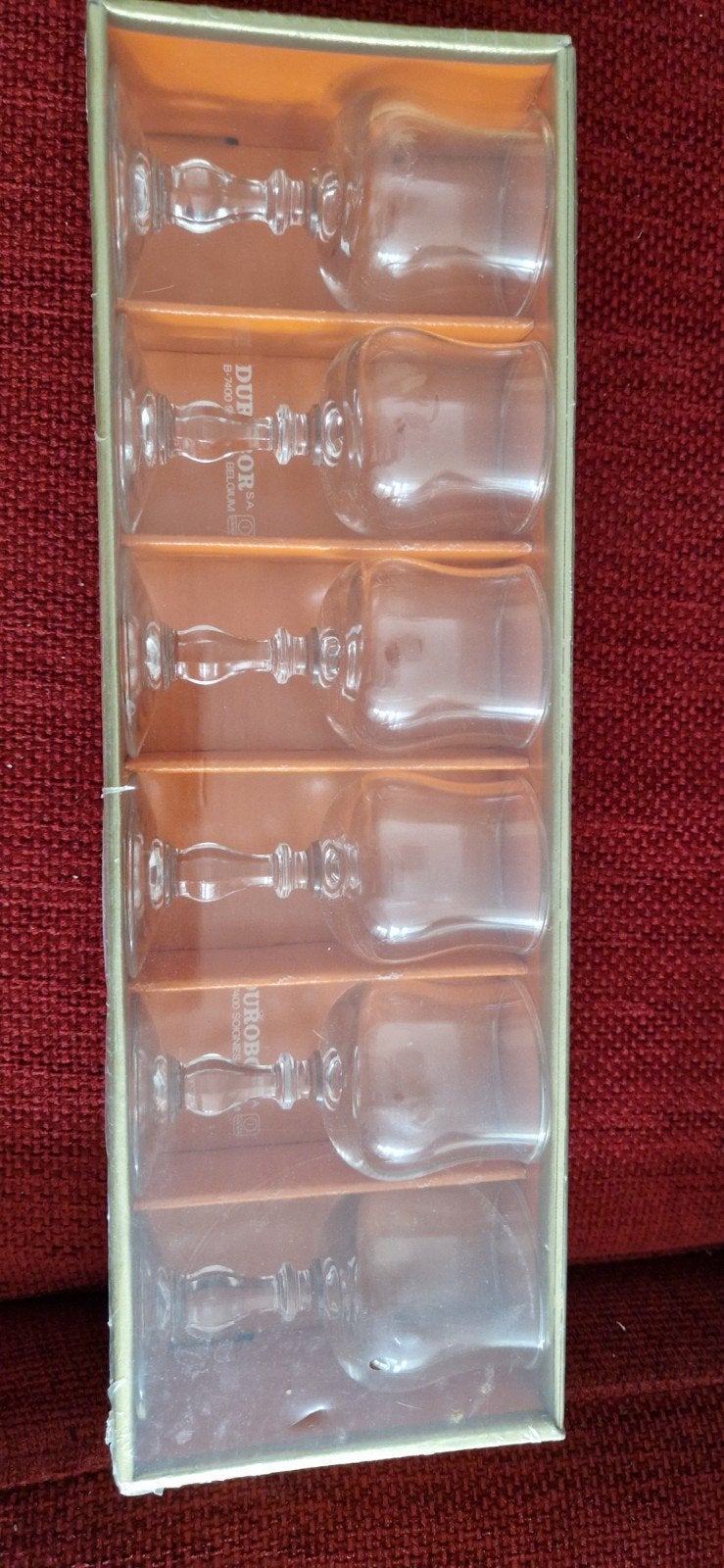 Set van 6 Windsor Durobor likeurglaasjes, Ophalen