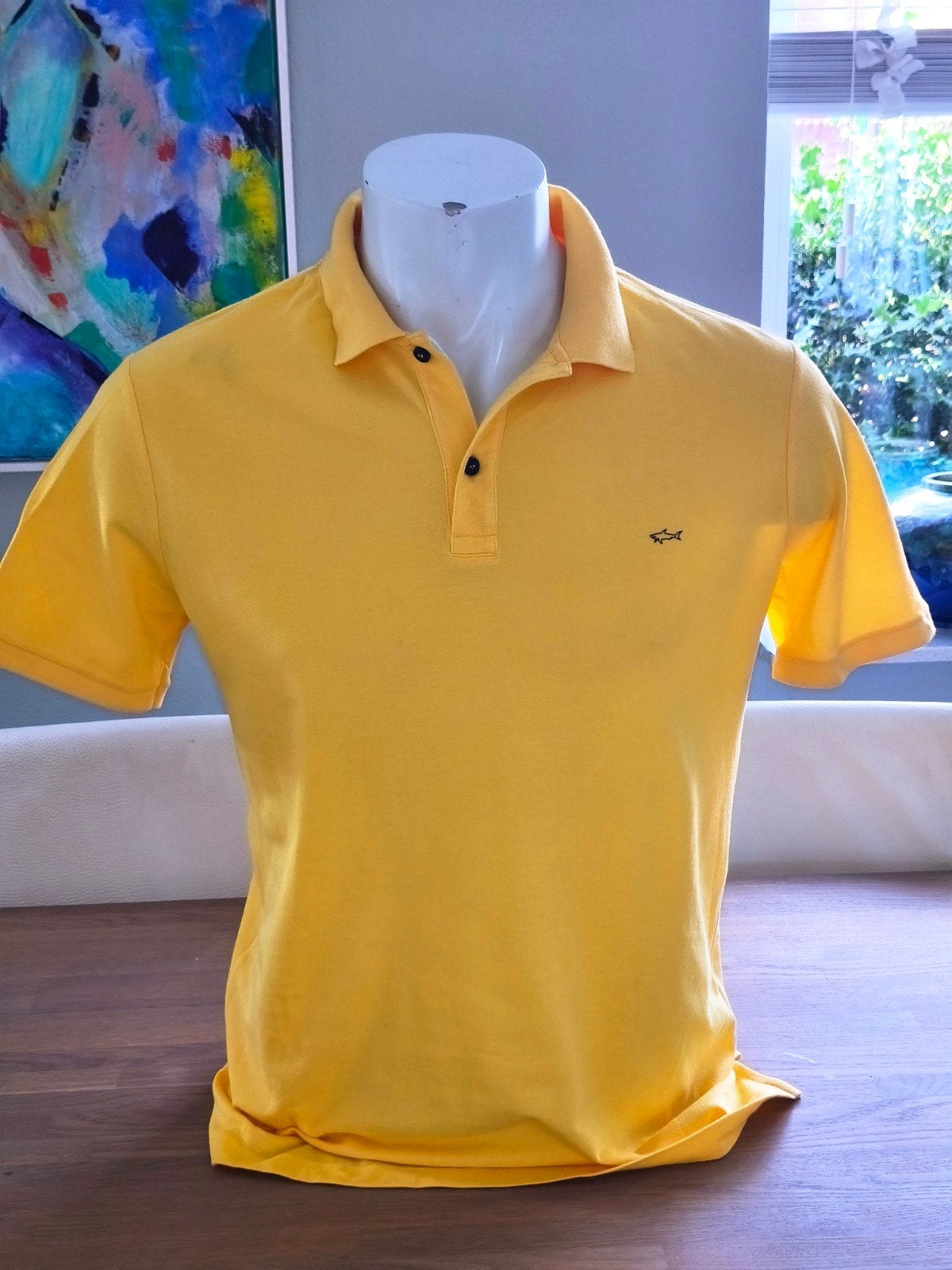 Paul & Shark, Polo van Supimakatoen, L Nieuw, Maat 52/54 (L), Geel, Nieuw, Ophalen of Verzenden