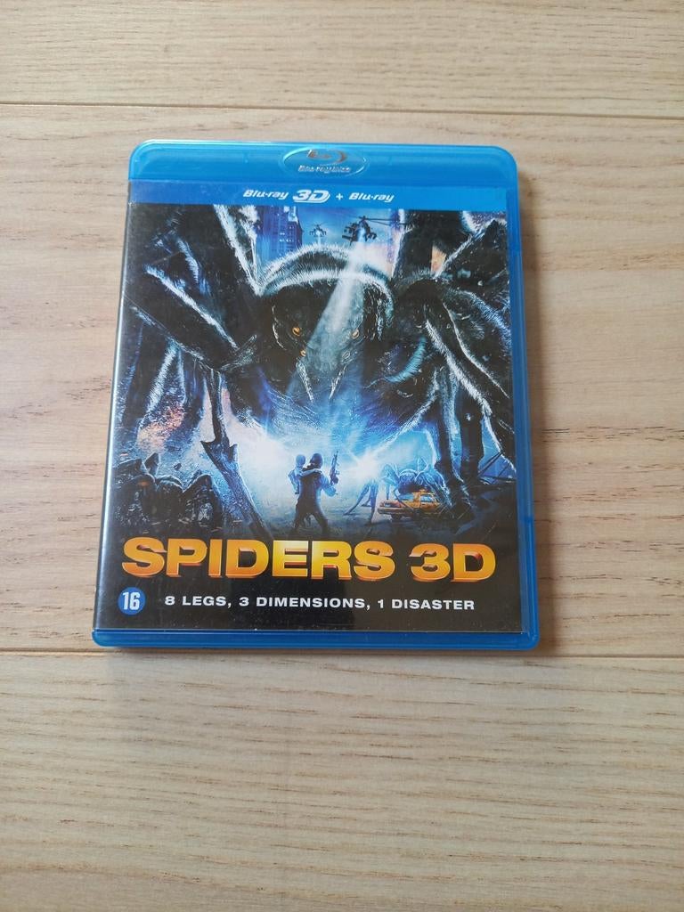 Spiders 3D blu ray, Ophalen of Verzenden, Zo goed als nieuw