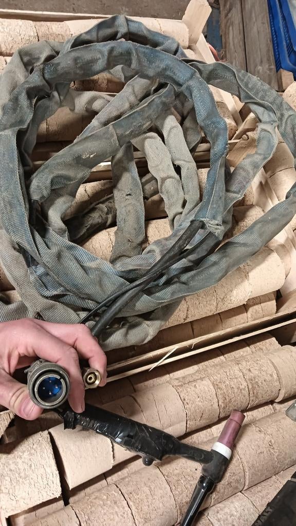 TIG Lasapparaat Toorts met Slangenpakket, Doe-het-zelf en Verbouw, Gereedschap | Lasapparaten, Ophalen of Verzenden, Gebruikt