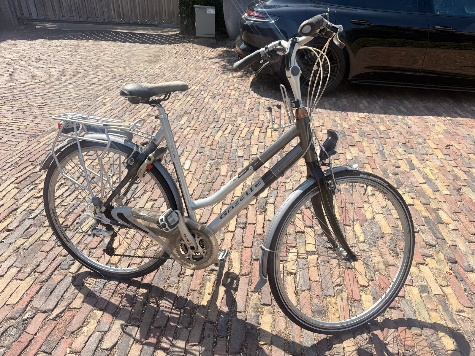 Gazelle LiteLine Superieur (carbon vork) - Klaar voor de zom, Fietsen en Brommers, Ophalen, Gebruikt, 56 cm of meer, Meer dan 20 versnellingen