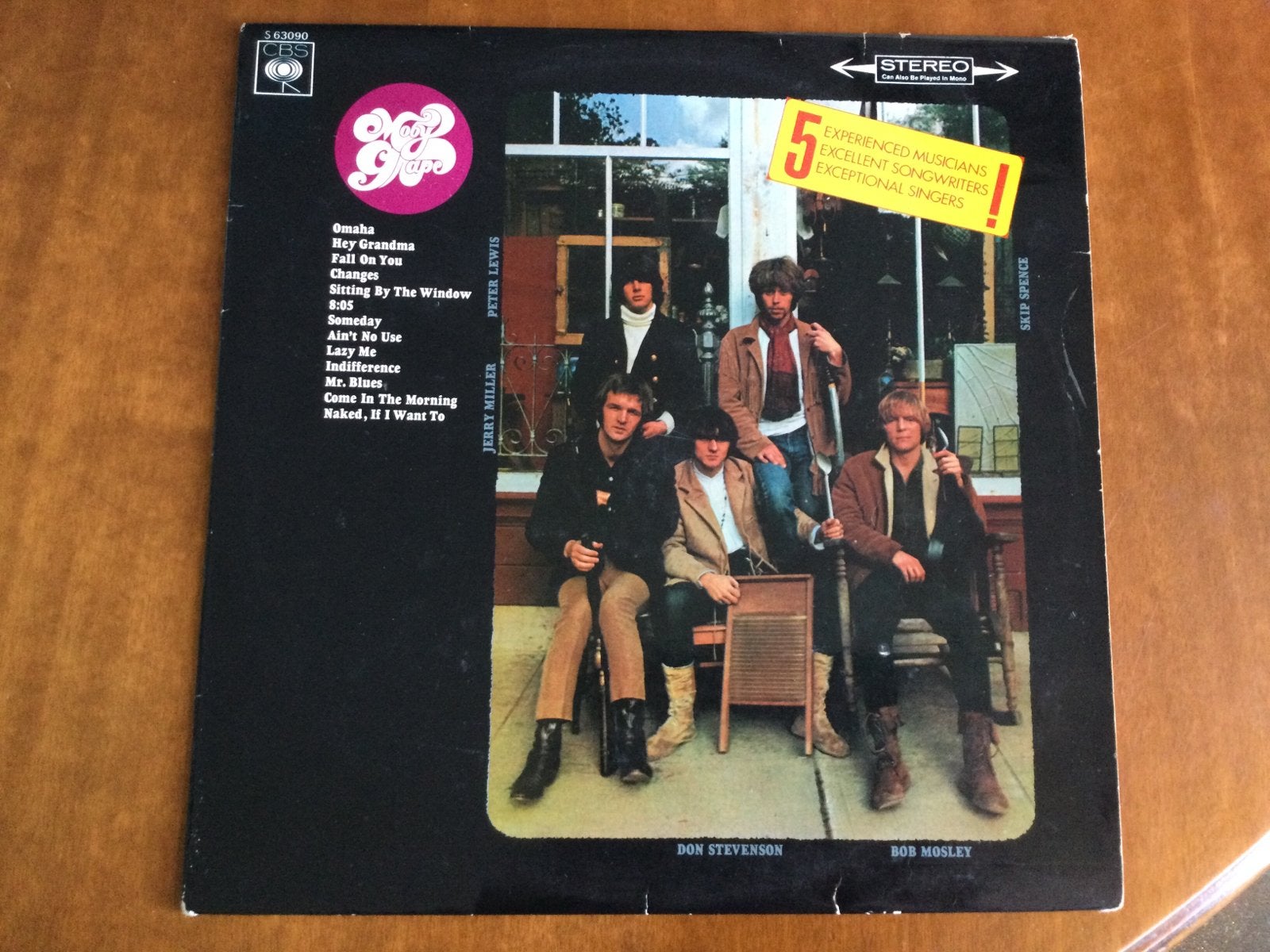 LP Moby Grape, Ophalen of Verzenden, Gebruikt, 12 inch, Progressive Rock