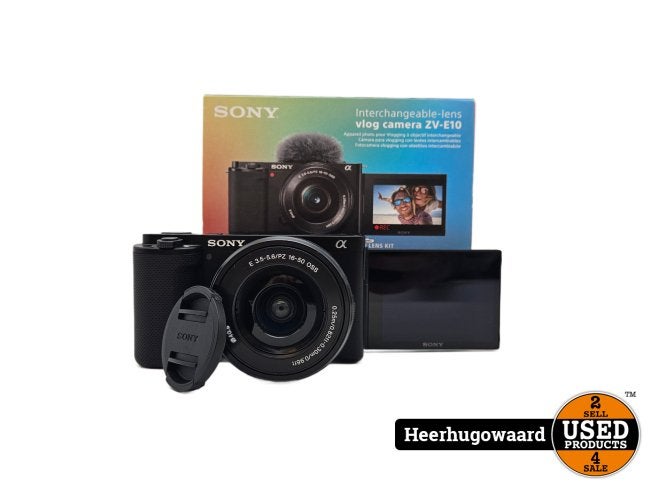 Sony ZV-E10 Systeemcamera incl. 16-50mm OSS Lens Nette Staat, Sony, Zo goed als nieuw, Support@sony.com, 1-7-1 Konan, Minato-ku
Tokyo 108-0075
Japan